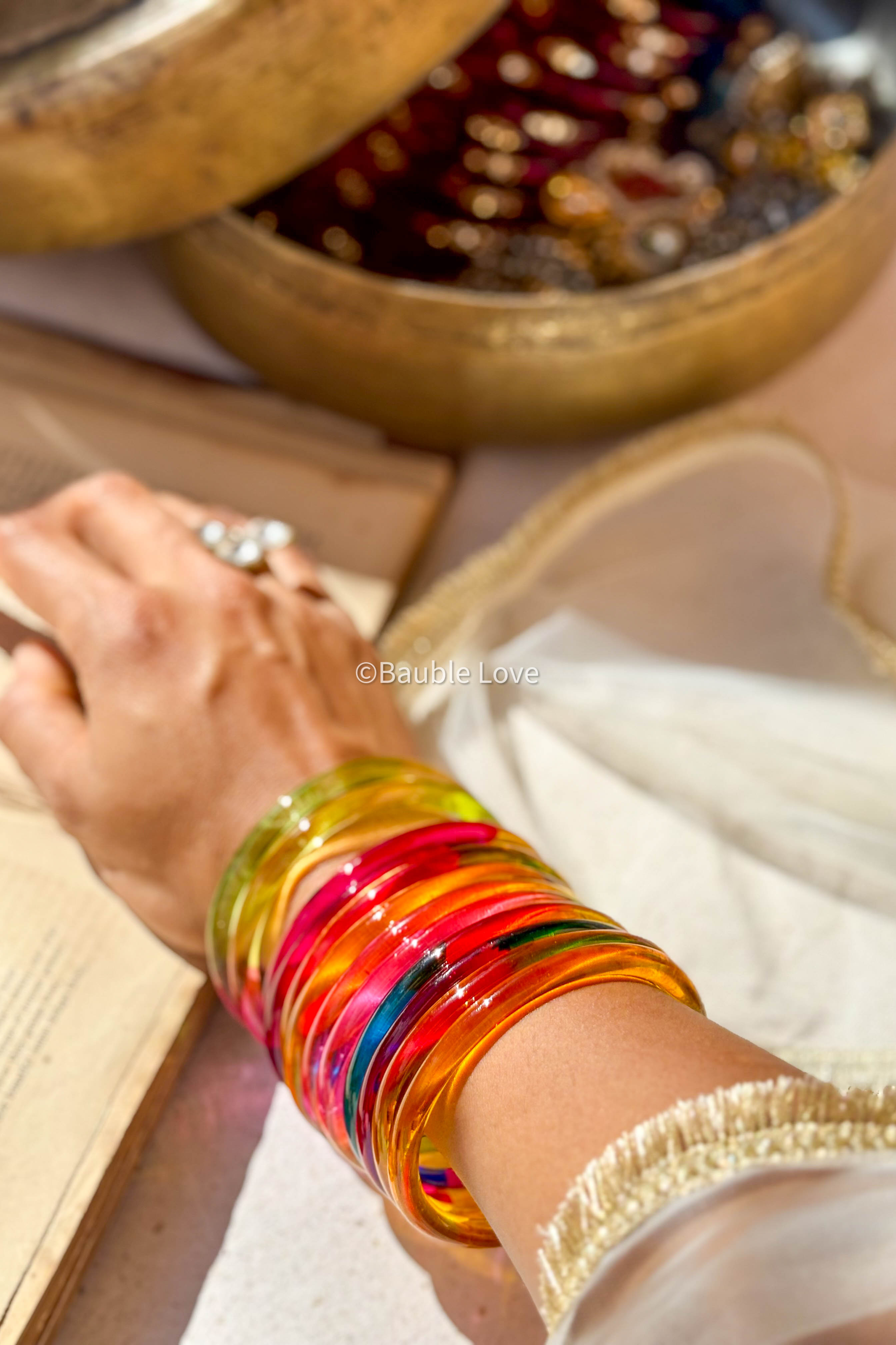 Madhura Glass Bangle (Set of 4)