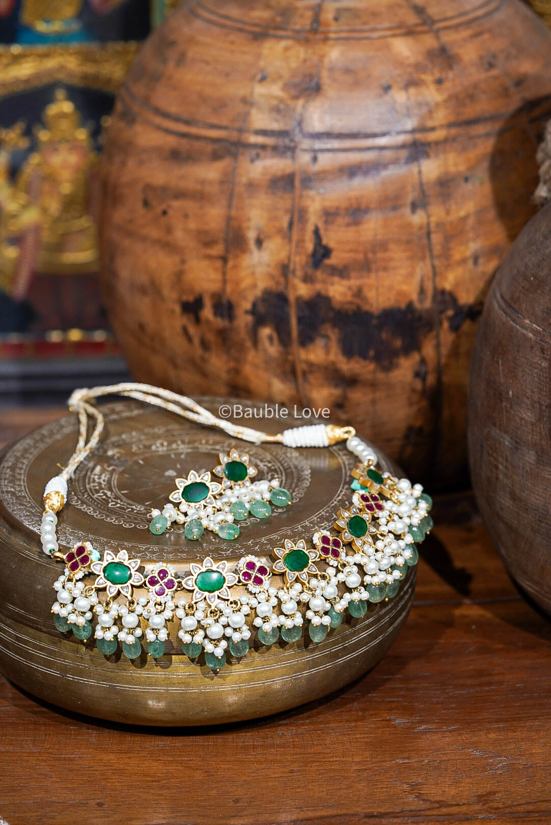 Bindya Jadau Choker Set