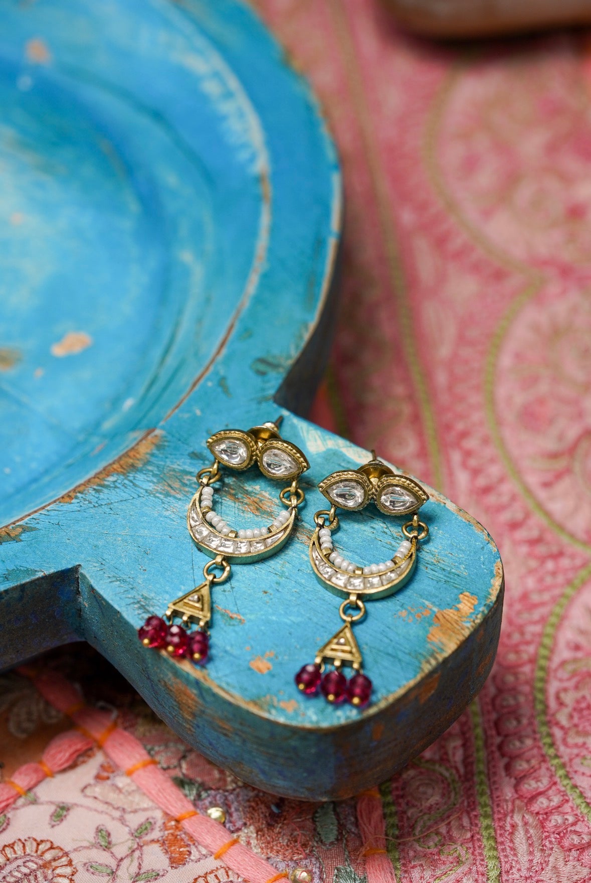 Kamna Jadau Earrings