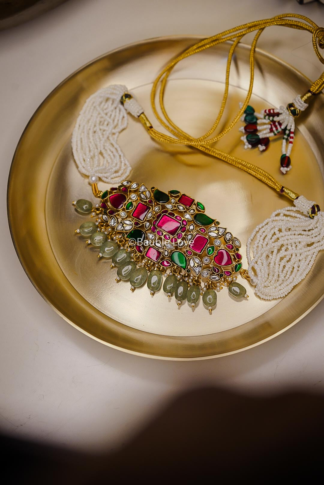 Zuni Jadau Choker