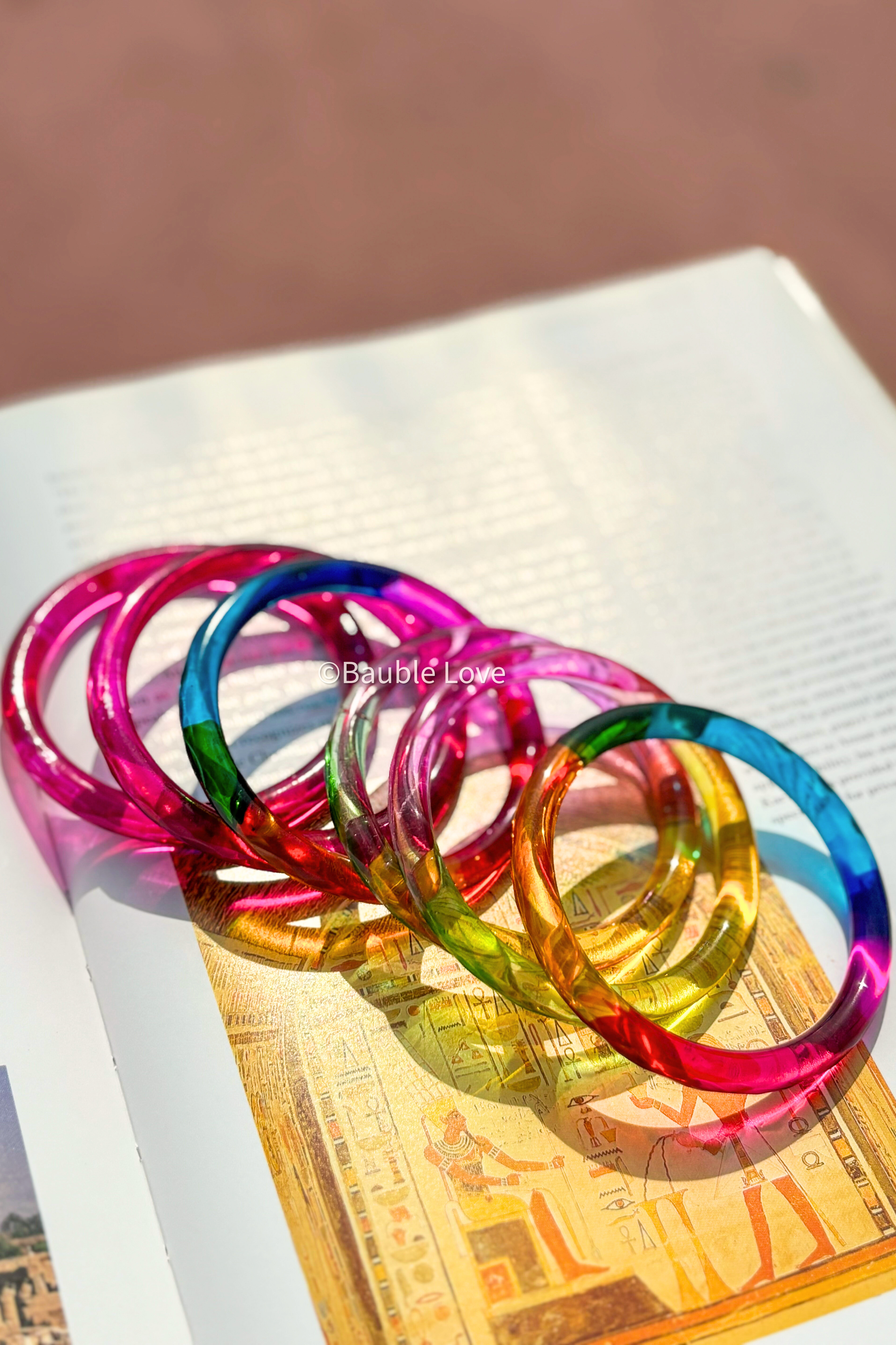 Reflective Bangle Set (Set of 2)