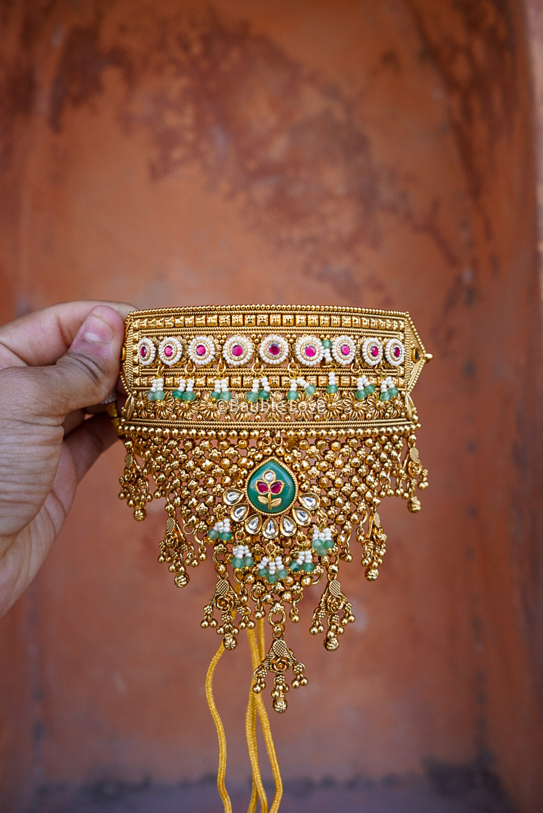 Tejas Rajputi Aad Choker Set