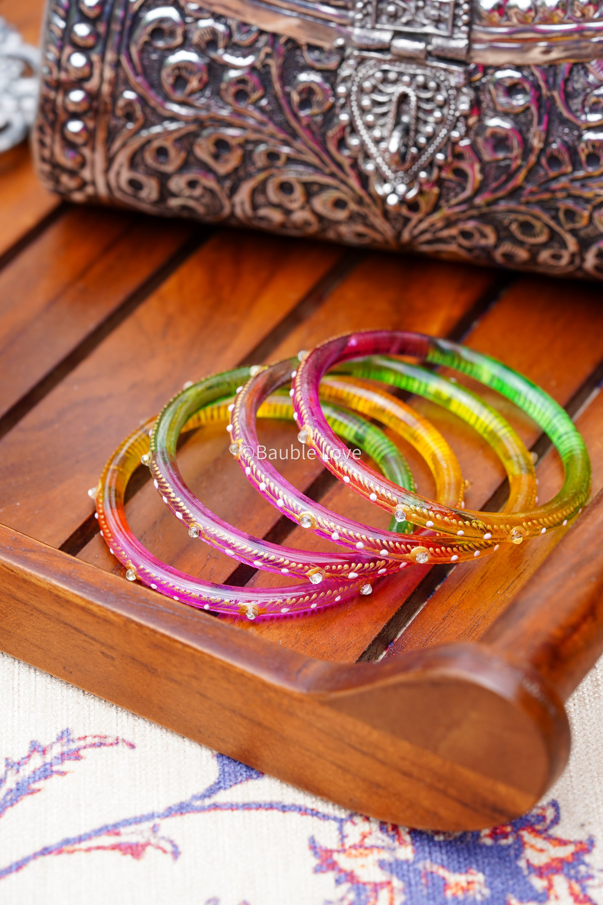 Jeevika Glass Bangle (Set of 2)