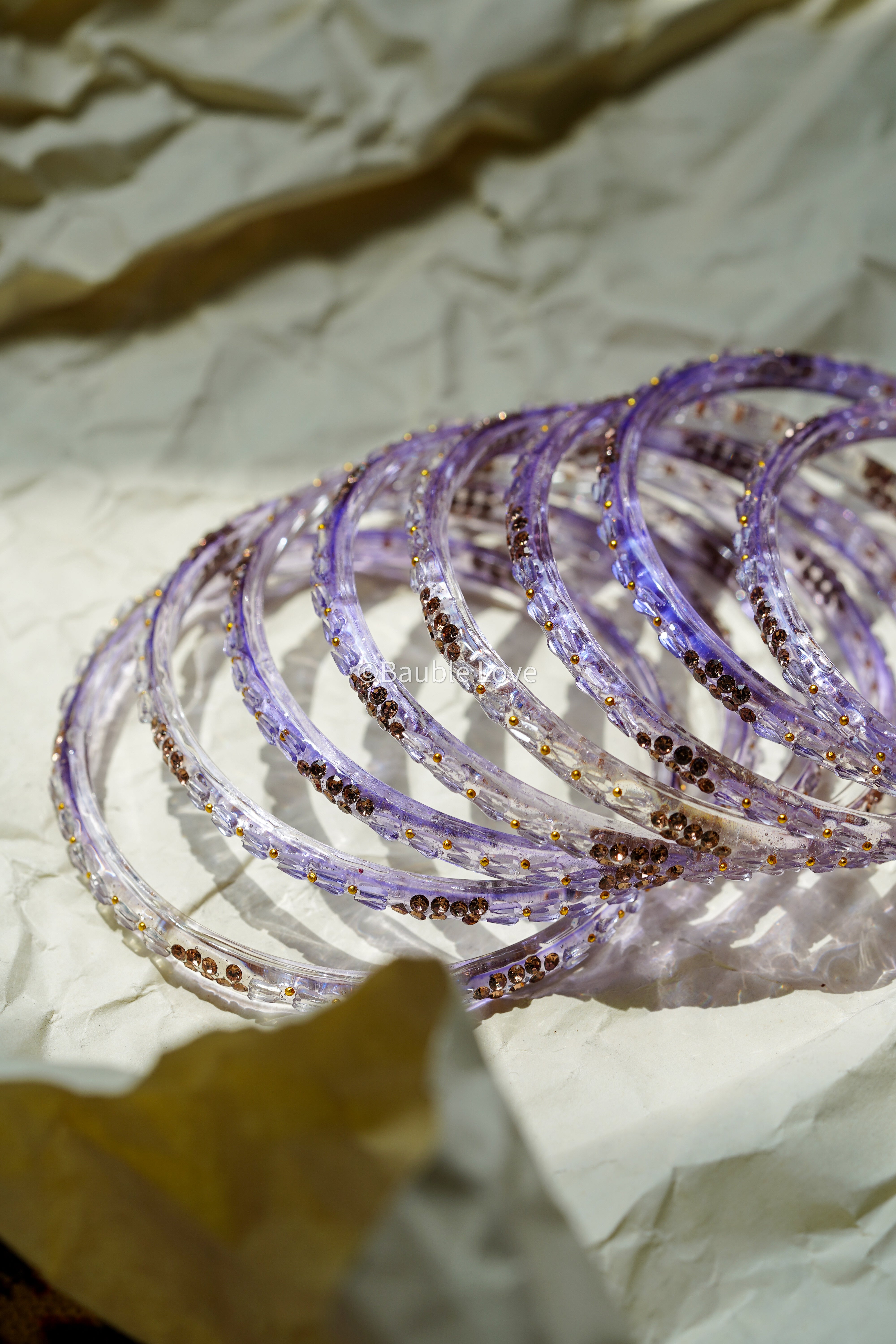 Oman Glass Bangle (Set of 8)