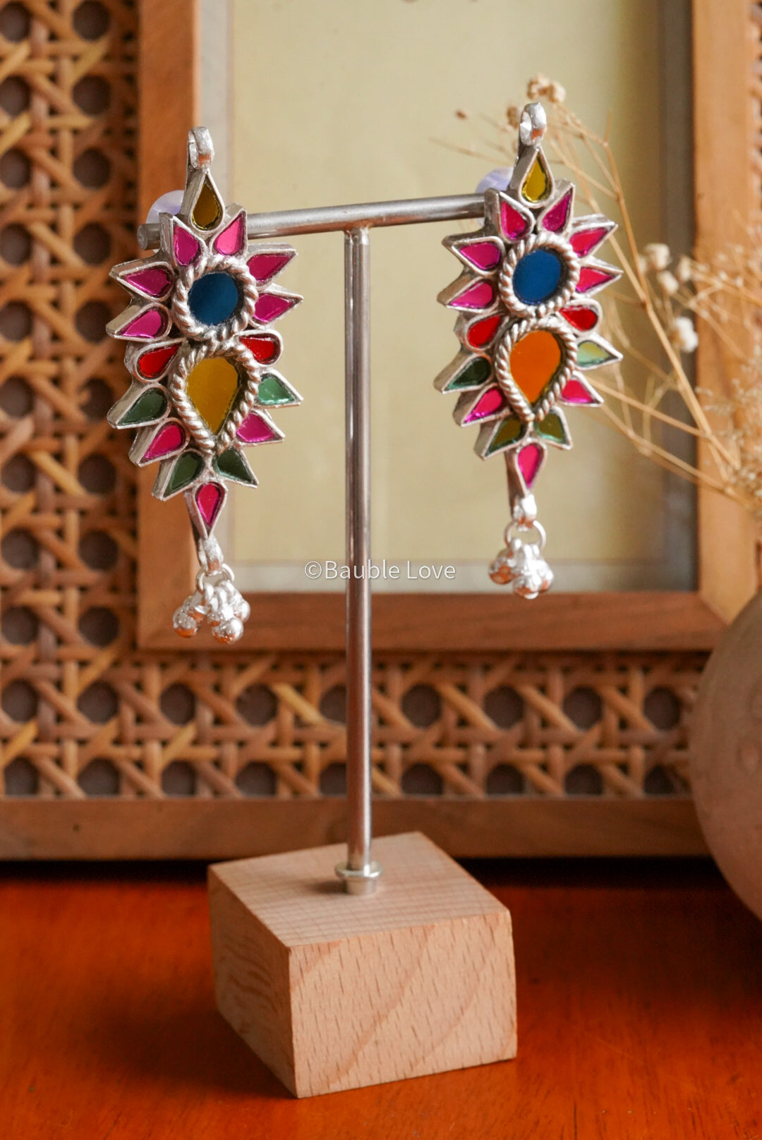 Netra Glass Earrings