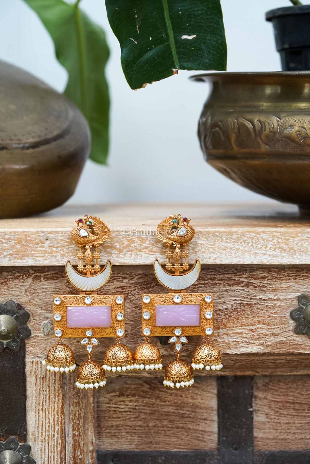 Melange Pink Earrings
