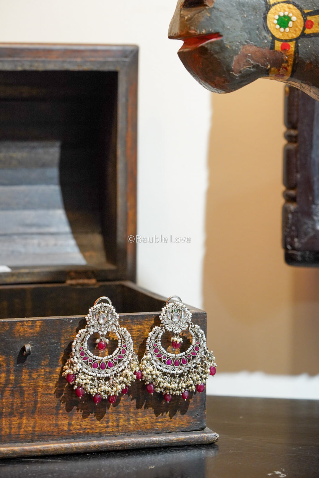 Huma Jadau Earrings