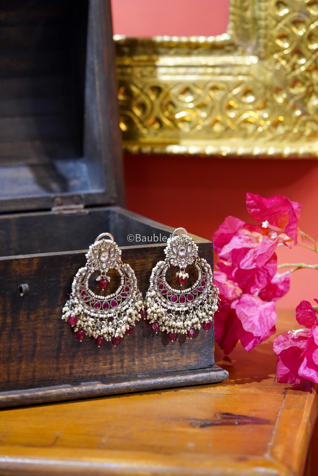 Huma Jadau Earrings