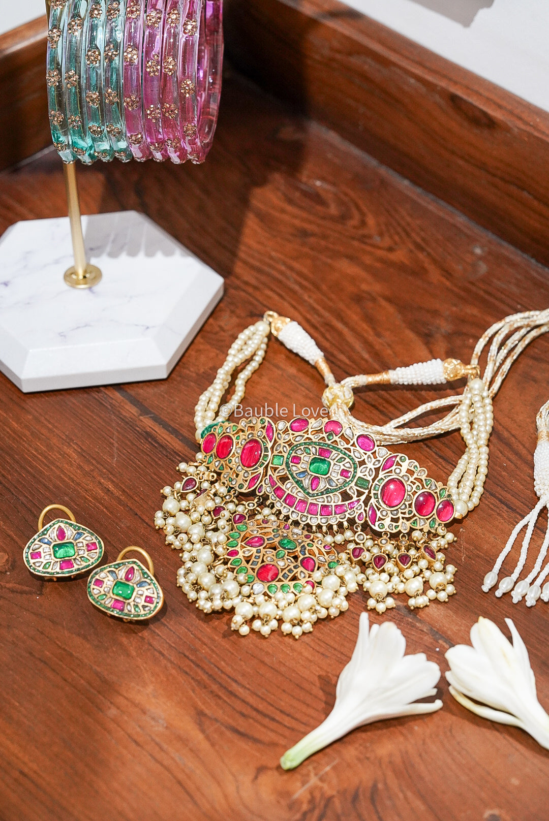 Vriksha Jadau Choker Set