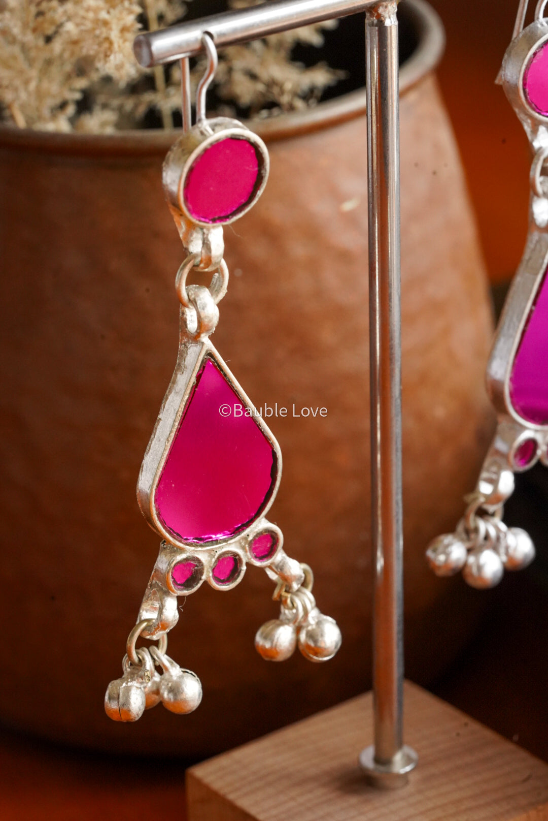 Vrinda Glass Earrings