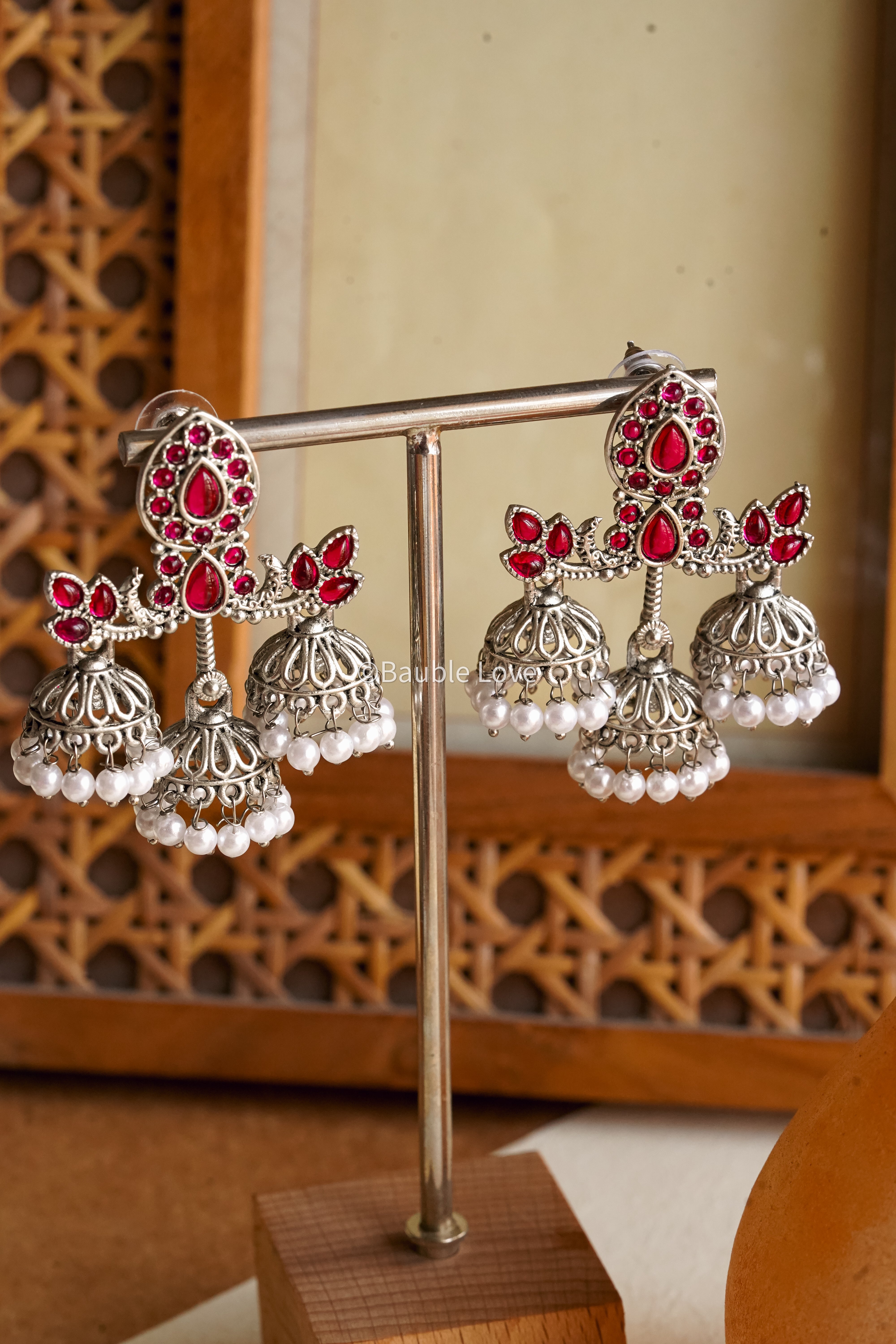 Trinetra Jhumka Earrings