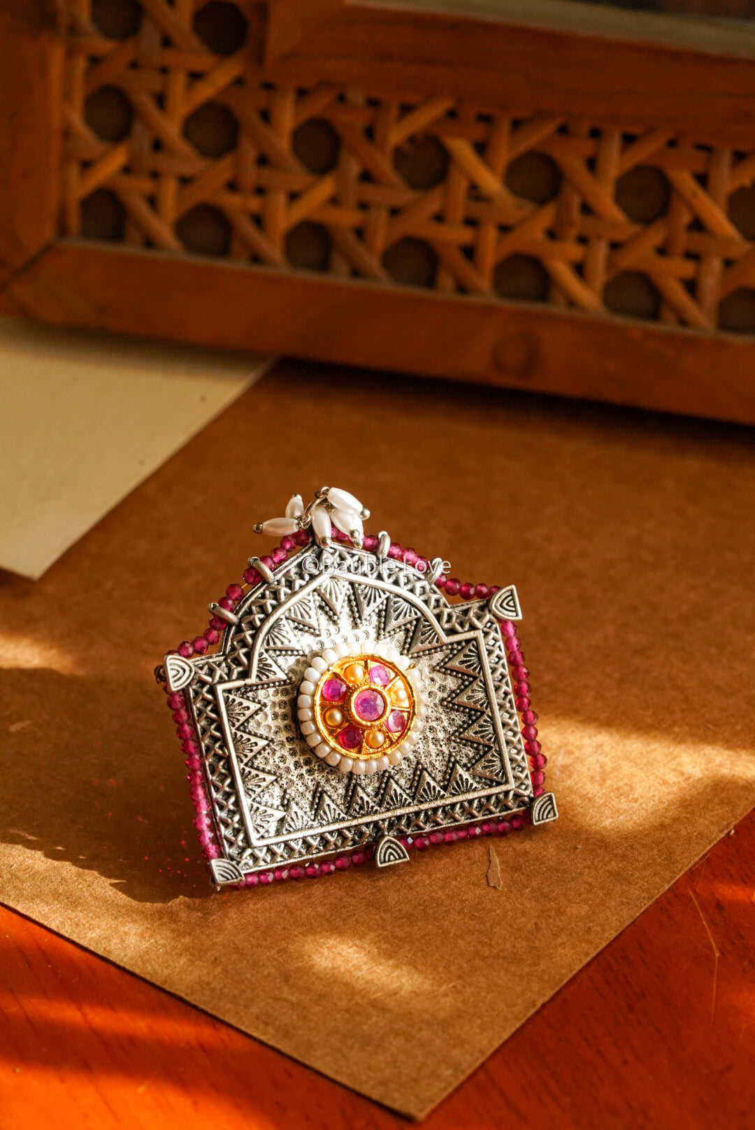 Taj Kundan Ring