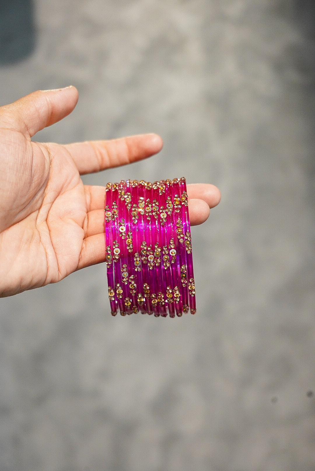 Ohana Glass Bangle (Set of 12)