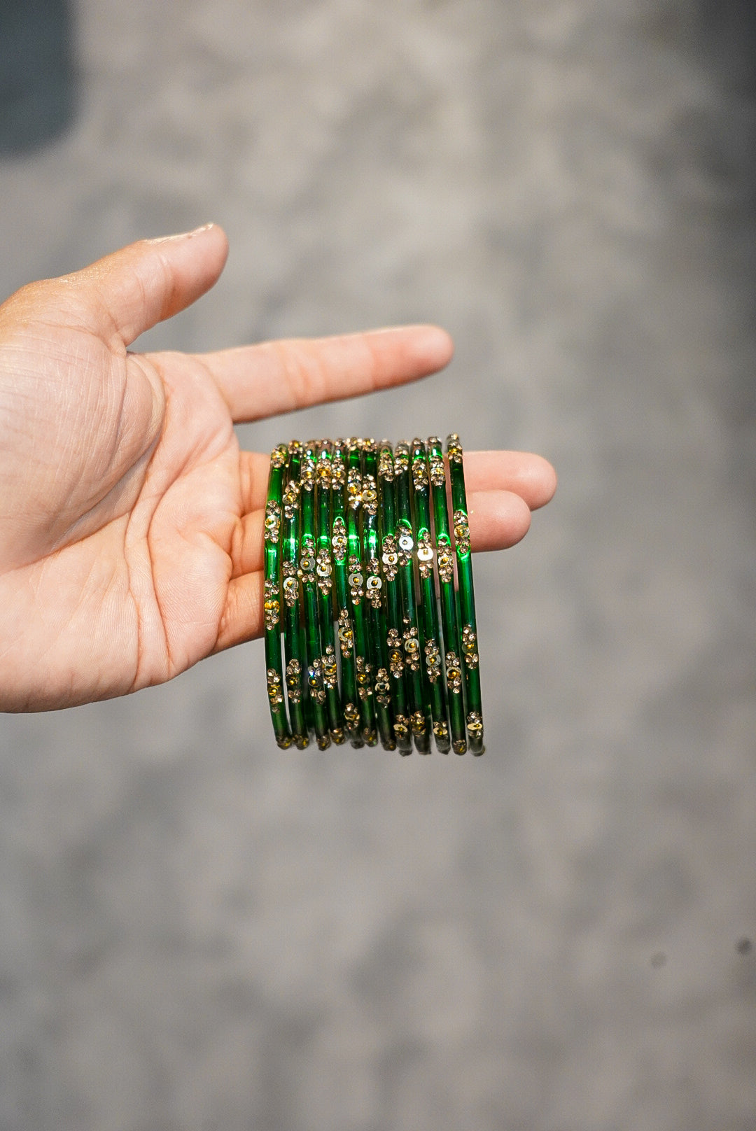 Ohana Glass Bangle (Set of 12)