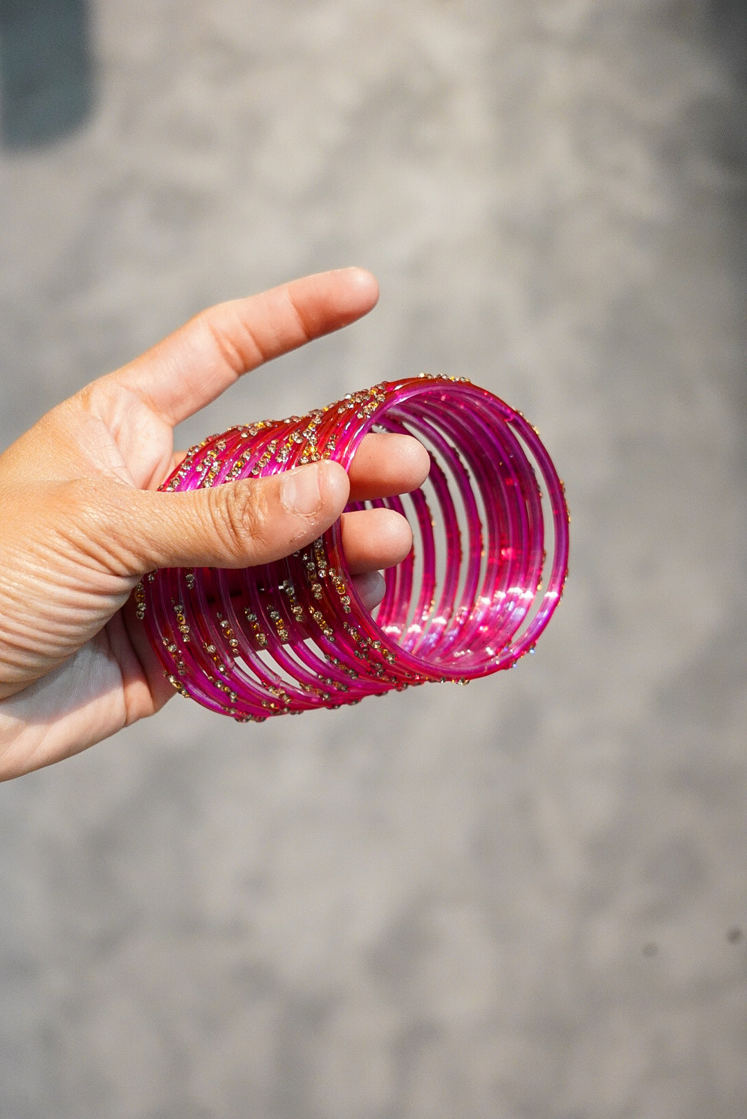 Ohana Glass Bangle (Set of 12)