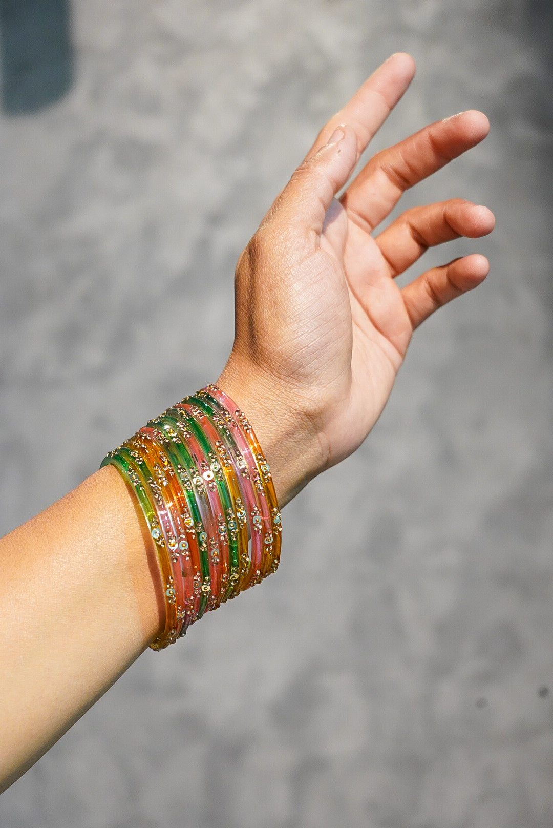 Ohana Glass Bangle (Set of 12)