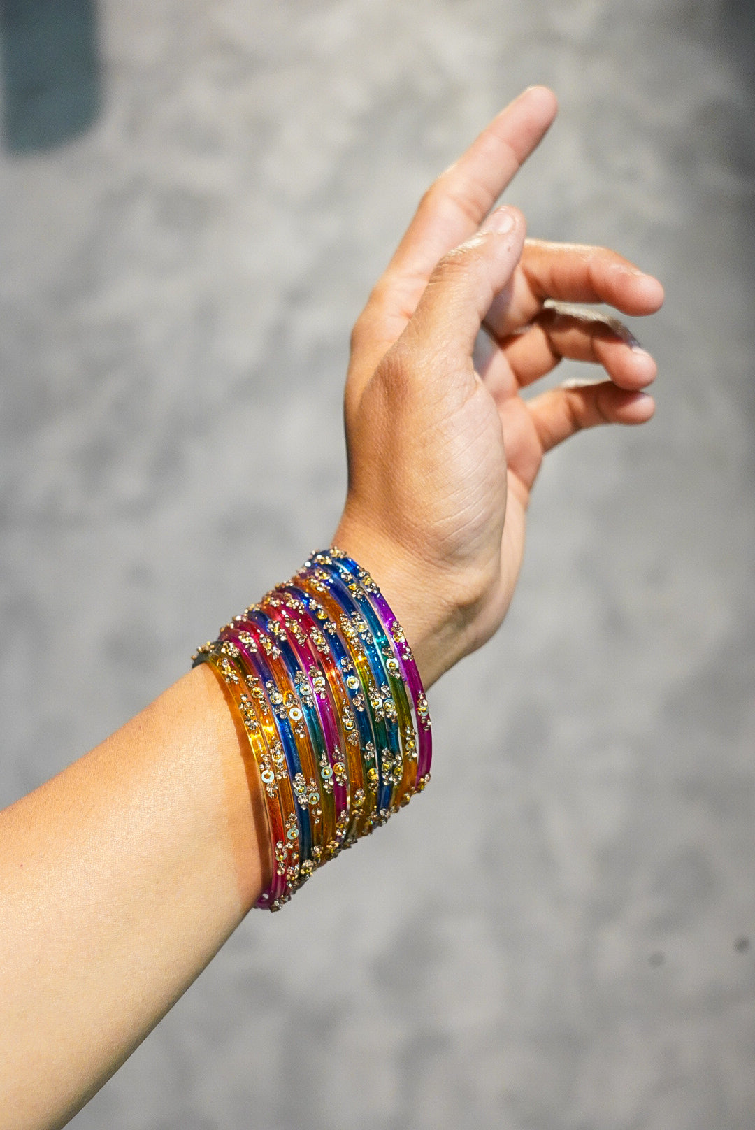 Ohana Glass Bangle (Set of 12)