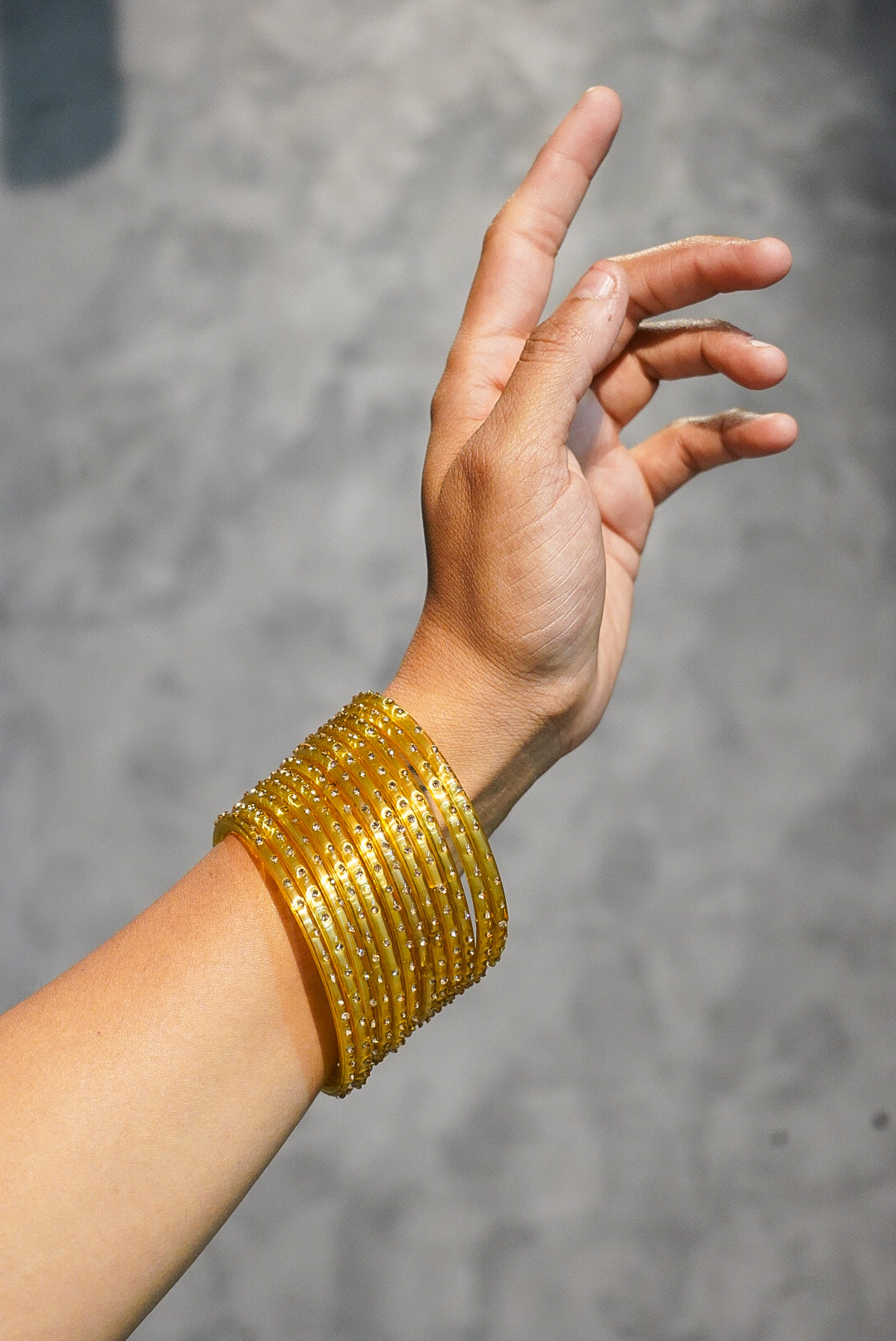 Bahaar Glass Bangle (Set of 12)