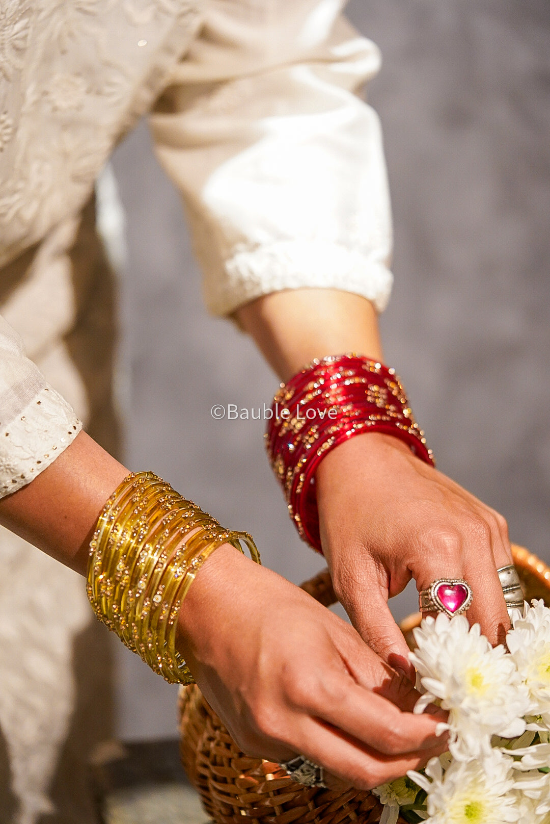 Ohana Glass Bangle (Set of 12)