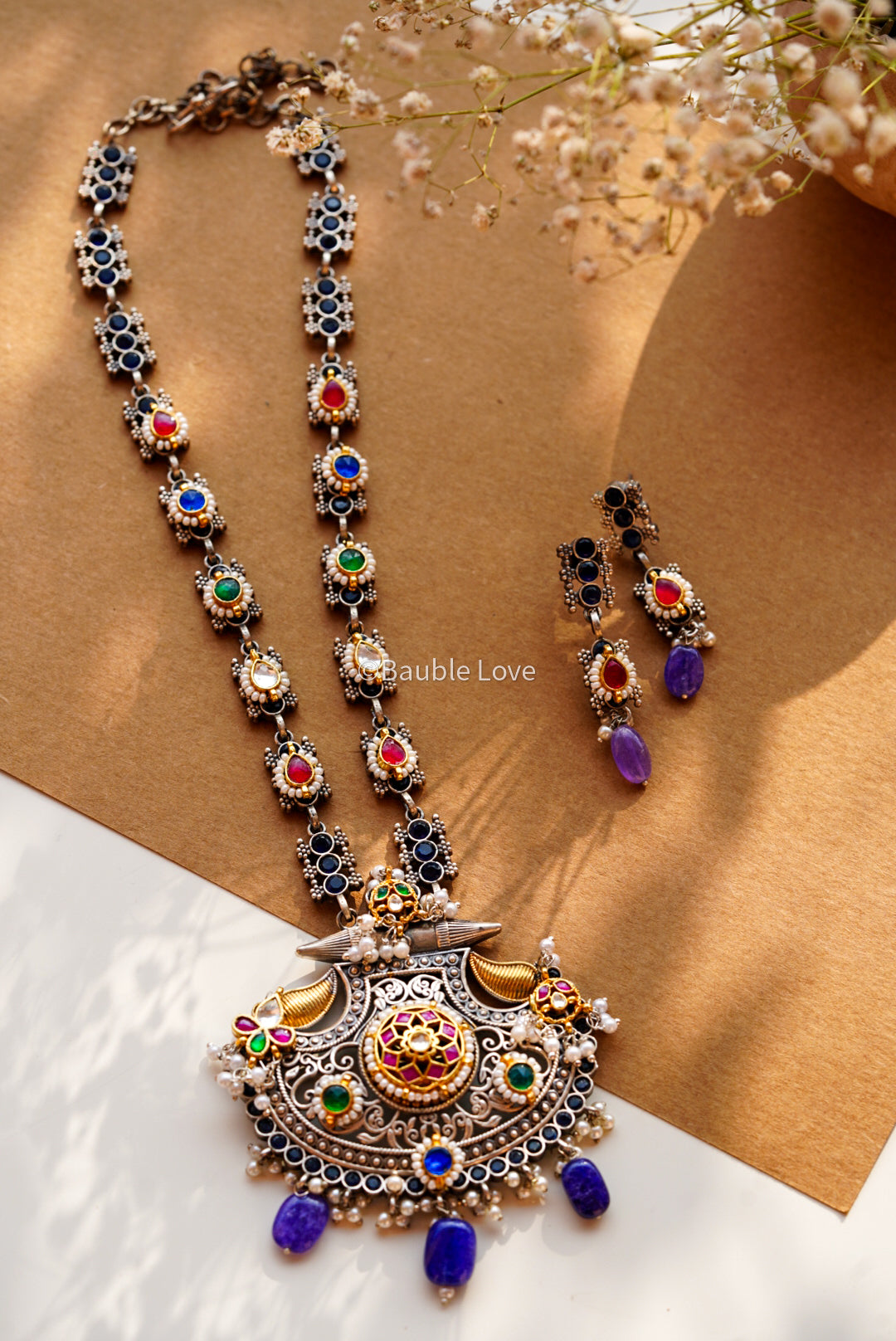 Durga Fusion Necklace Set