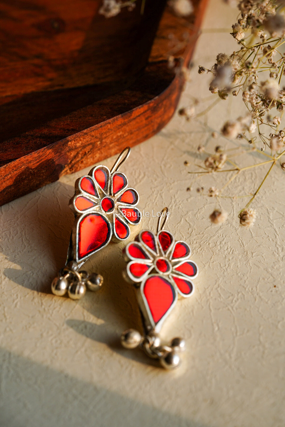 Phool Glass Earrings