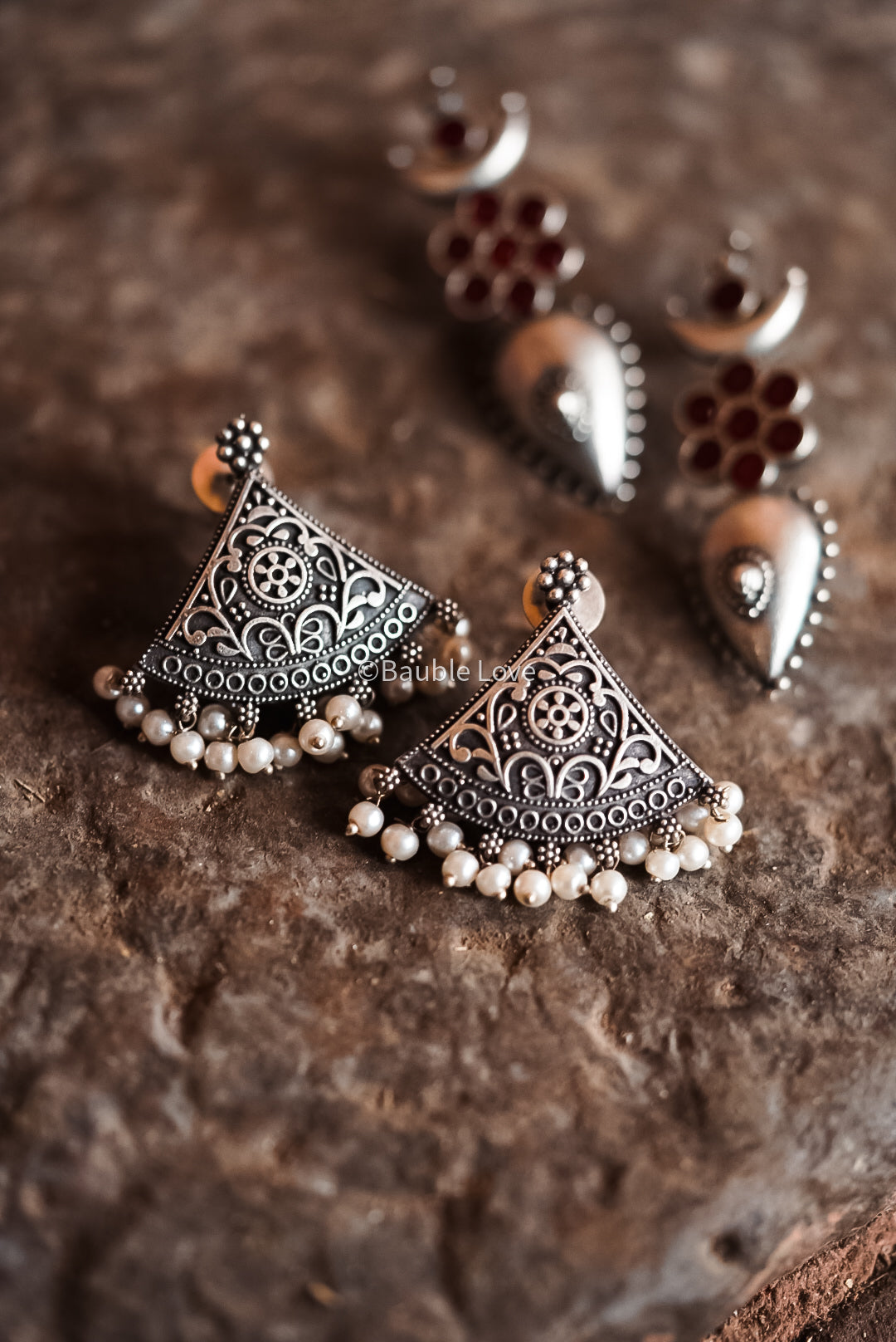 Chandi Silver Earrings [ PRE ORDER]