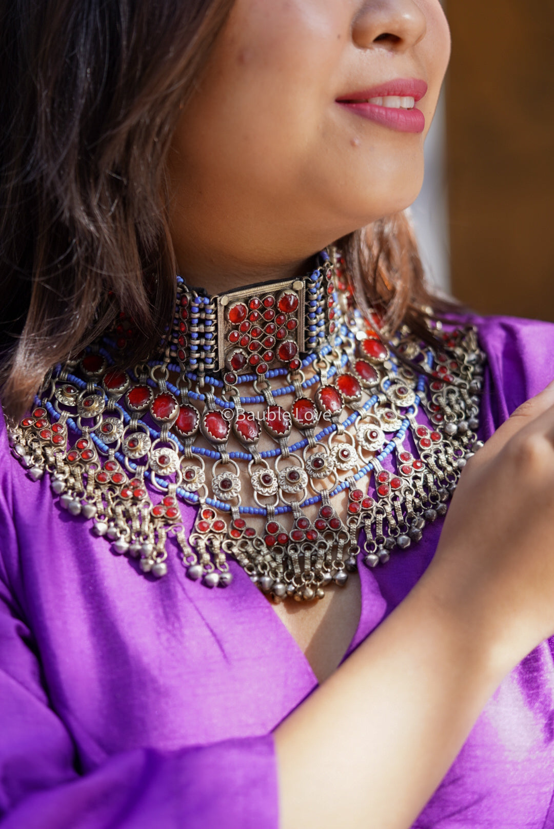 Xara Layered Afghan Choker