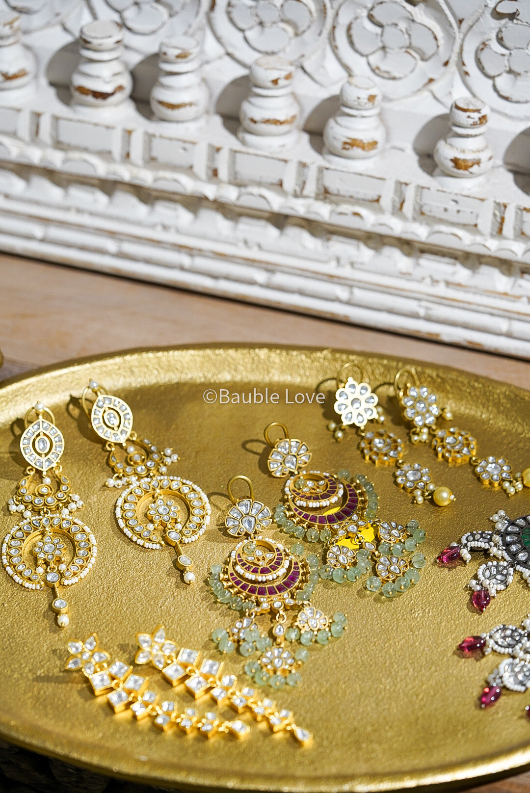 Nalanda Jadau Earrings