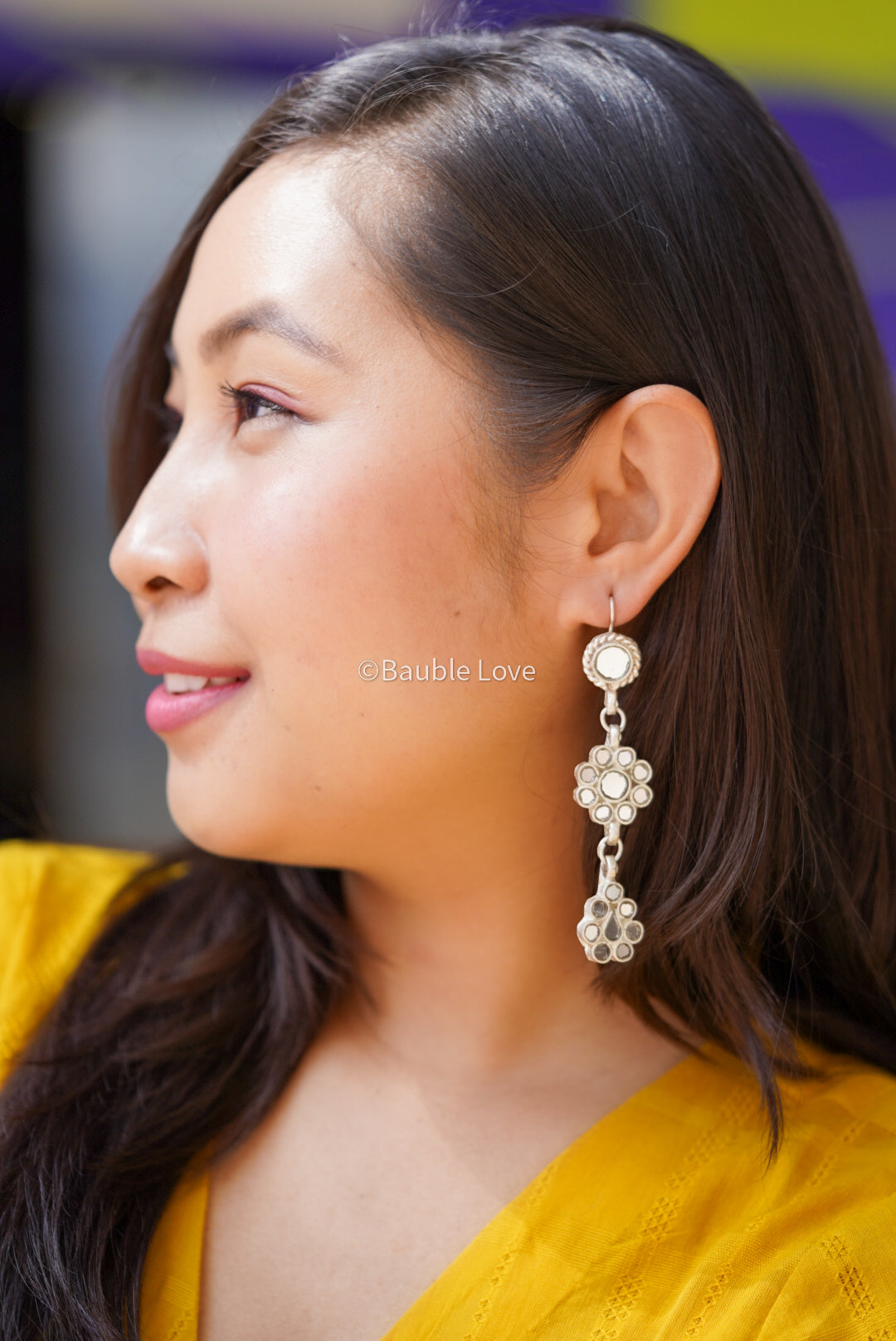 Floral Tier Earrings