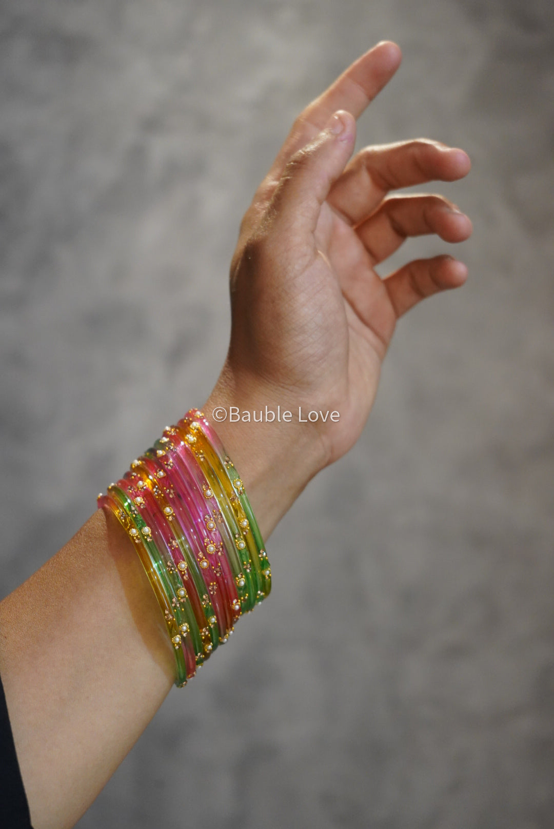 Tanaaz Glass Bangle (Set of 12)