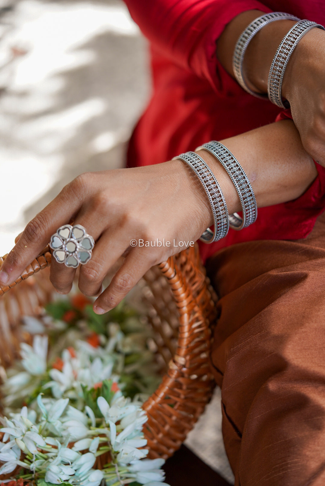 Medusa Filigree Bangle