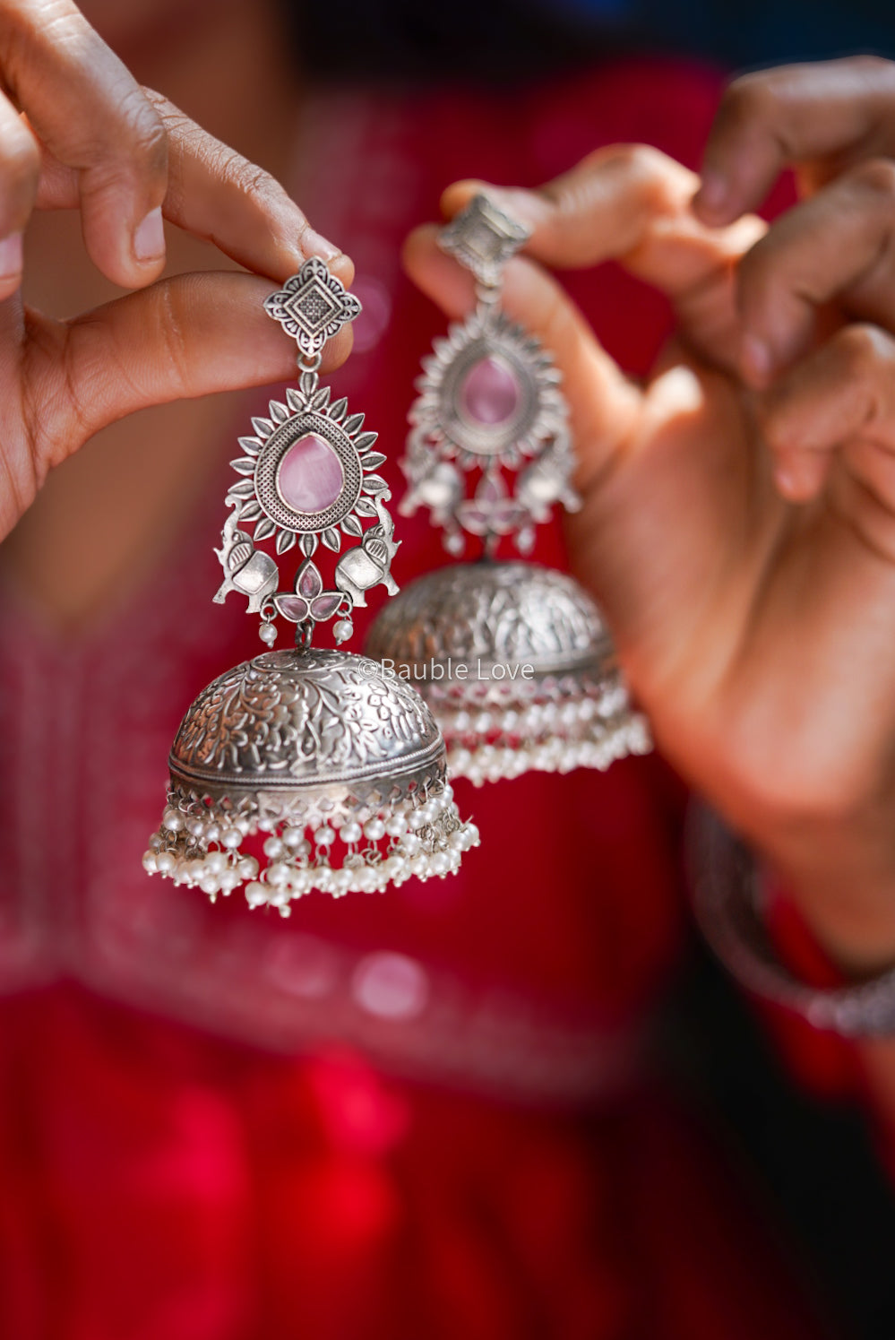 Antra Statement Jhumka Earrings