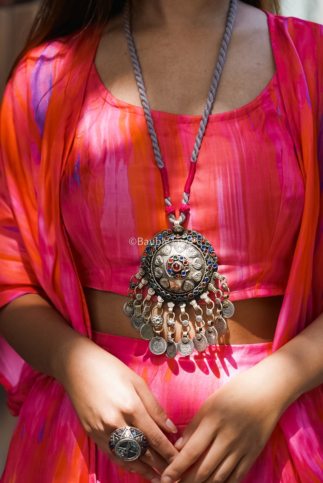 Zunirah Afghan Necklace