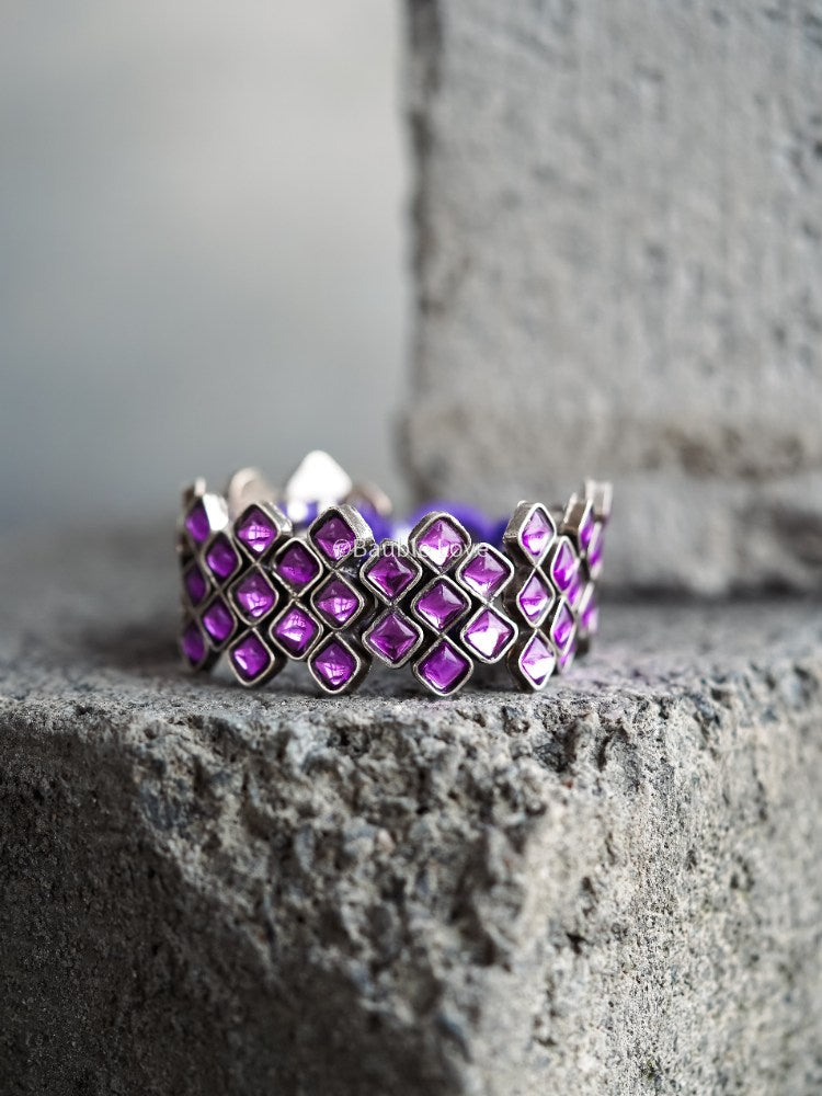 Purple Jade Gemstone Bracelet – Linda Allard Jewelry