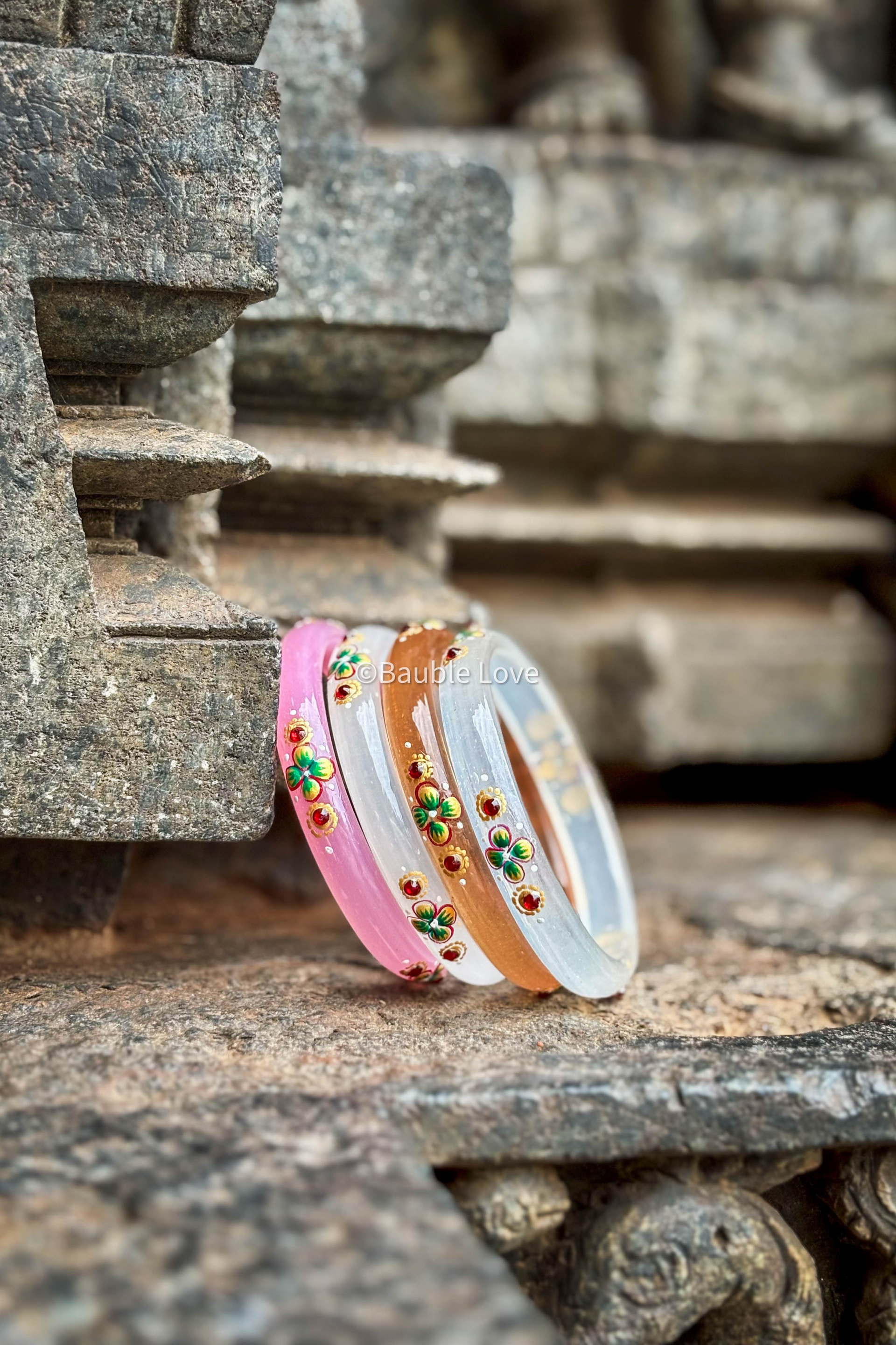 Karigari Glass Bangle (Set of 2)