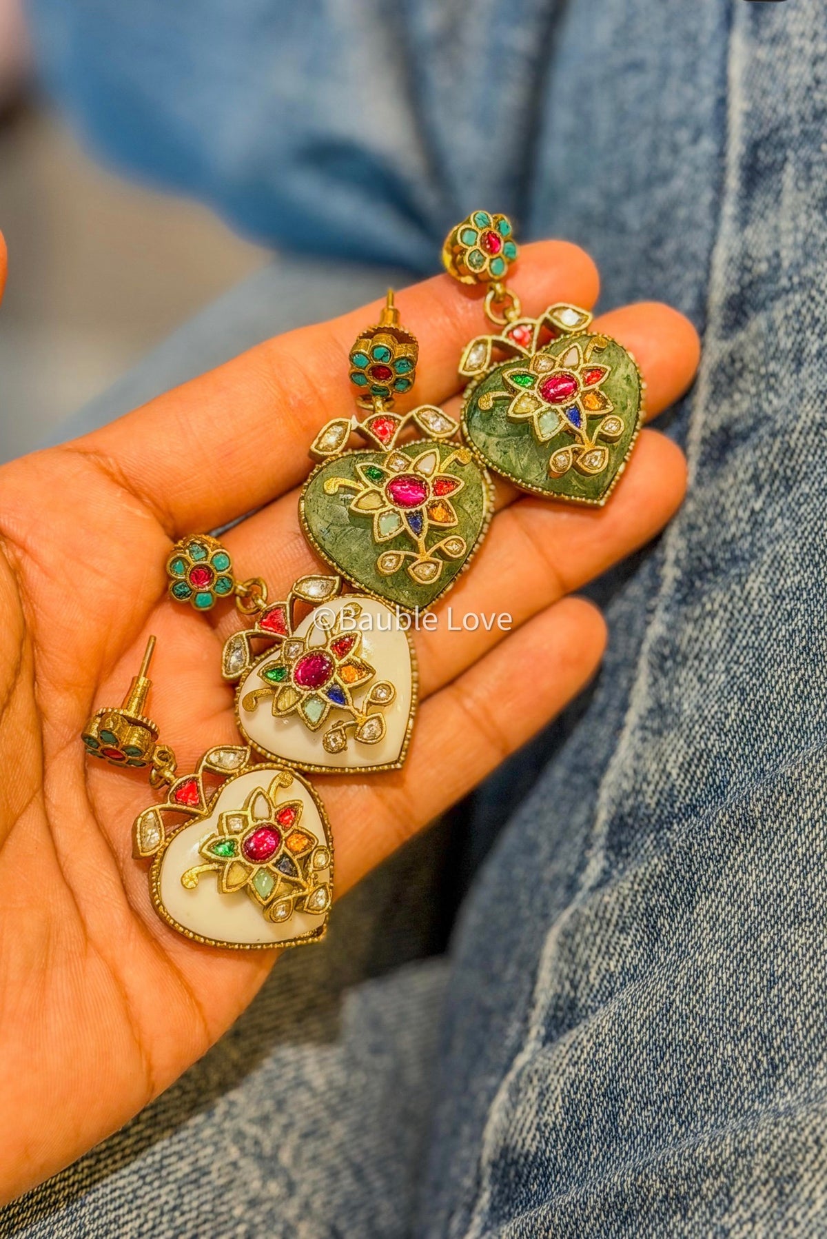 Zuna Jadau Earrings