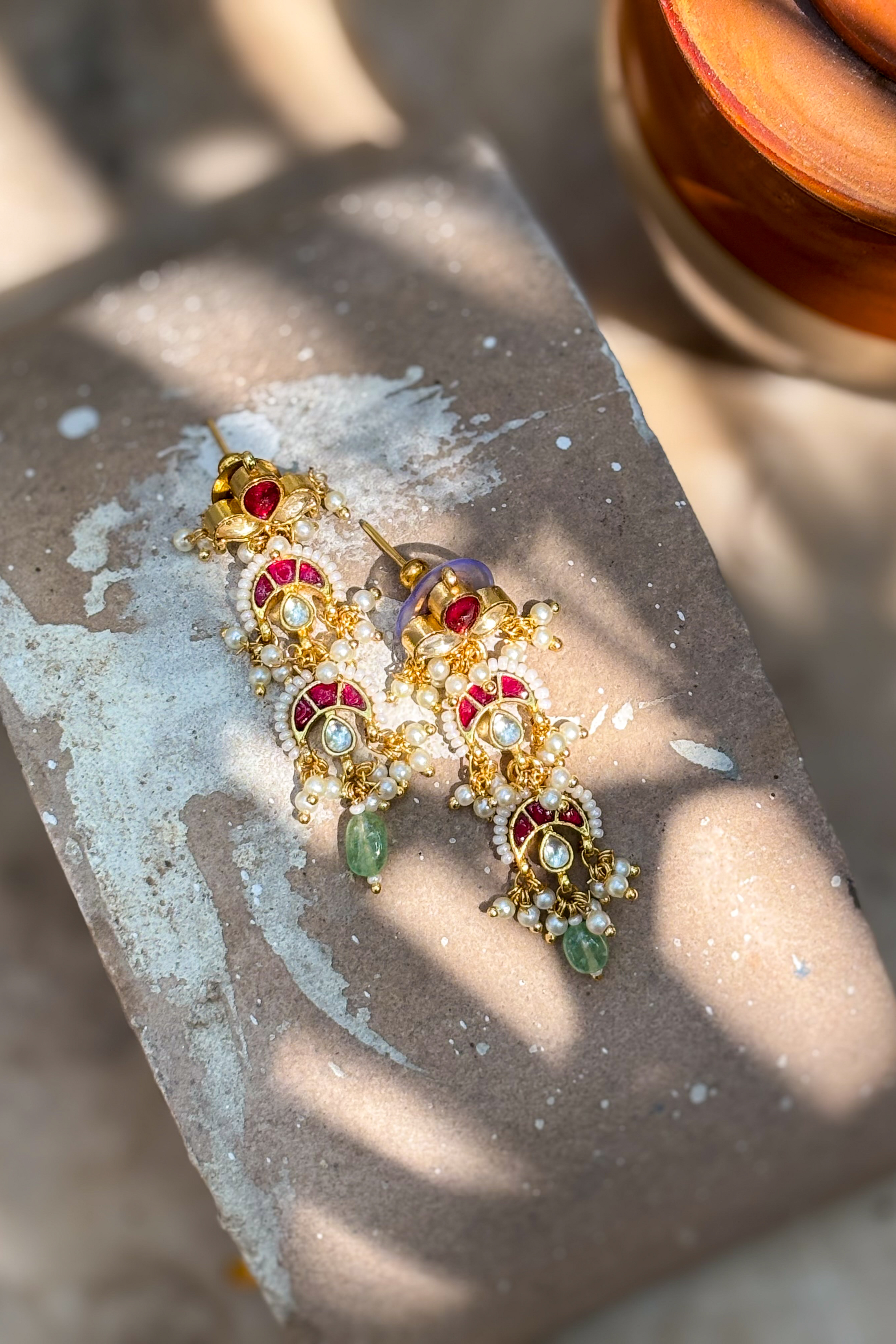 Nivruti Kundan Earrings