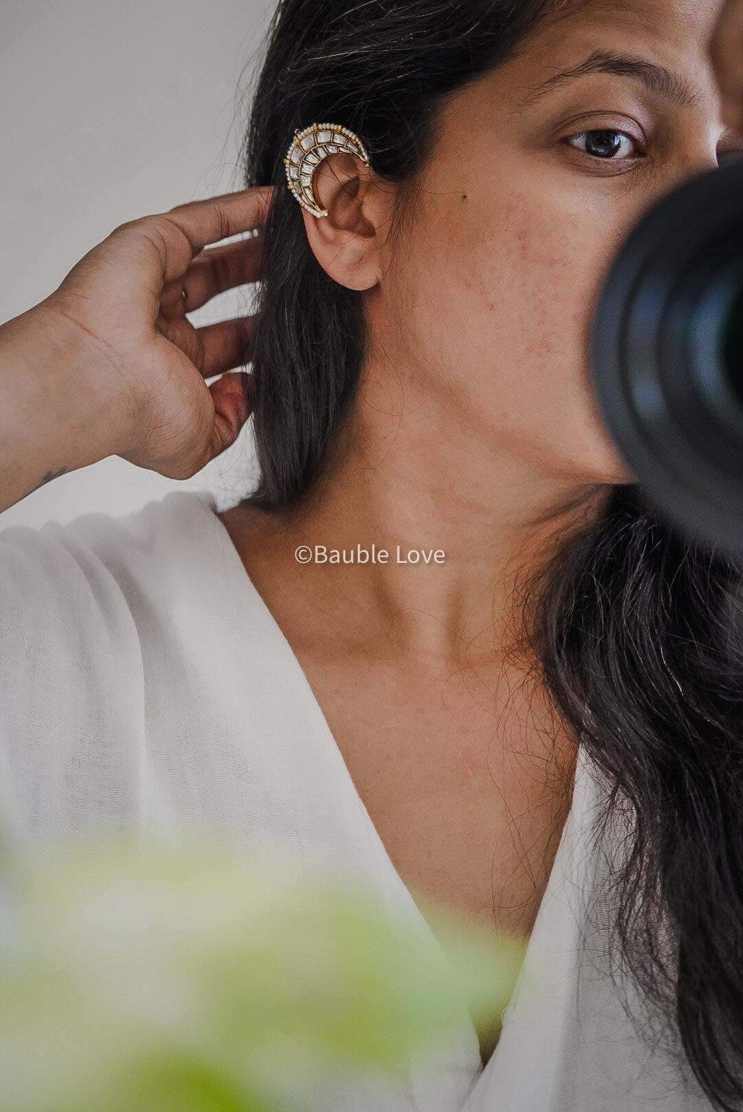 Chanda Jadau Earcuff