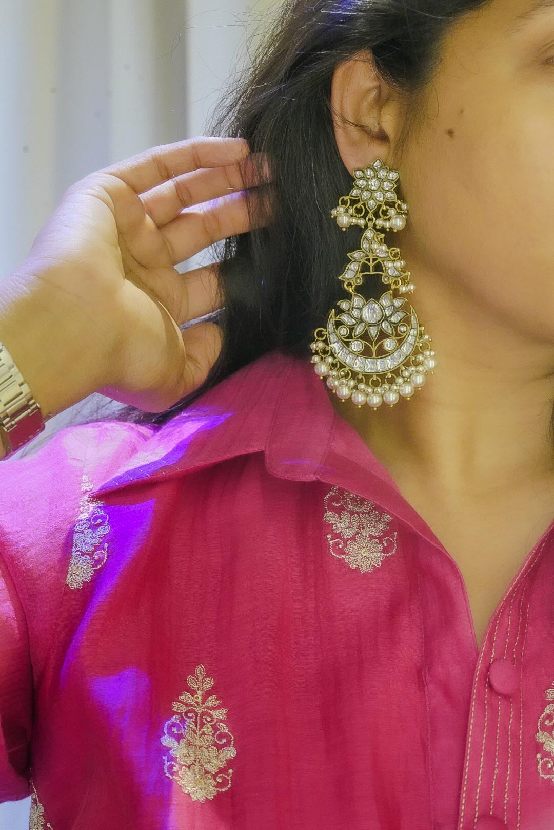 Vamika Jadau Earrings