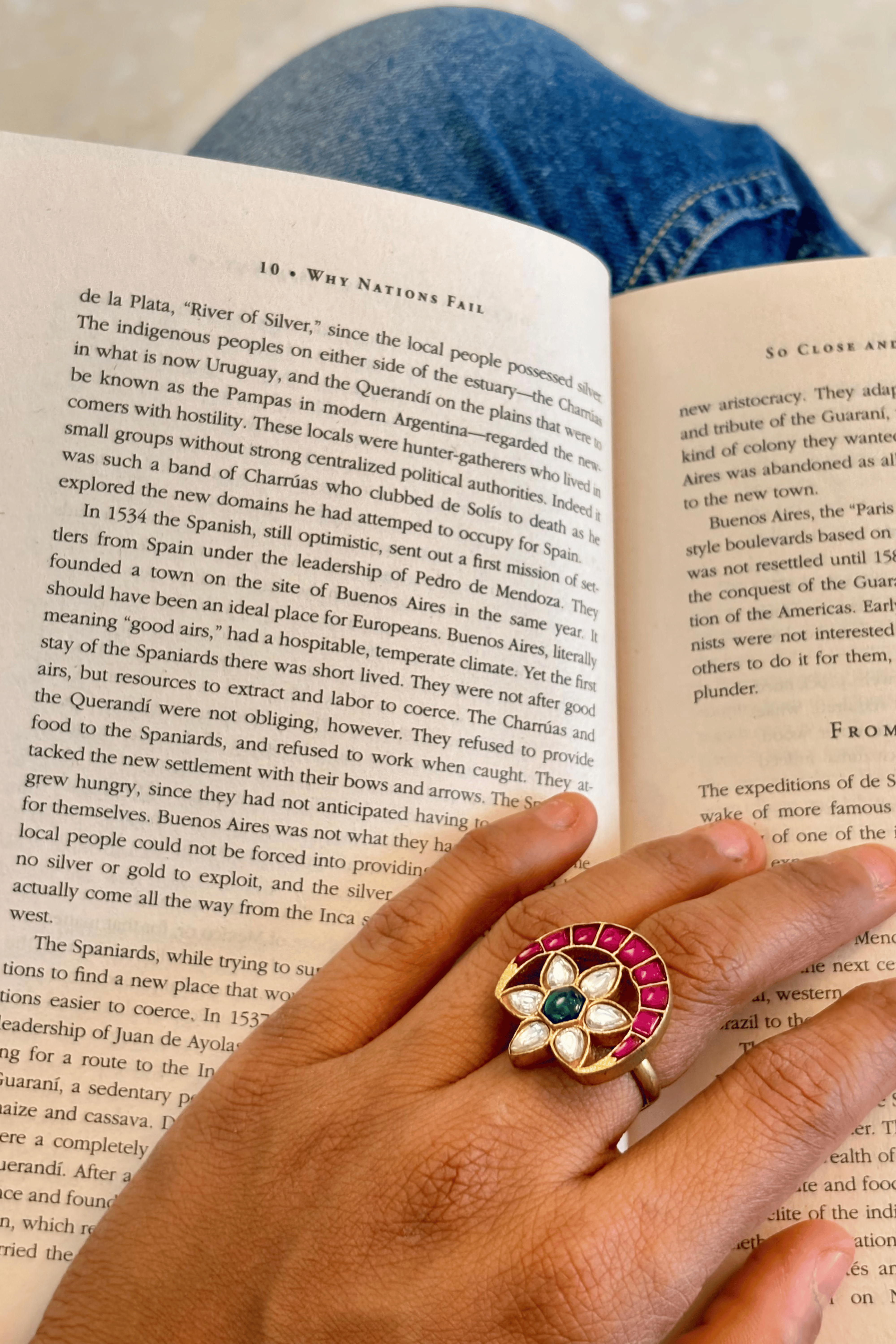 Aditi Jadau Ring