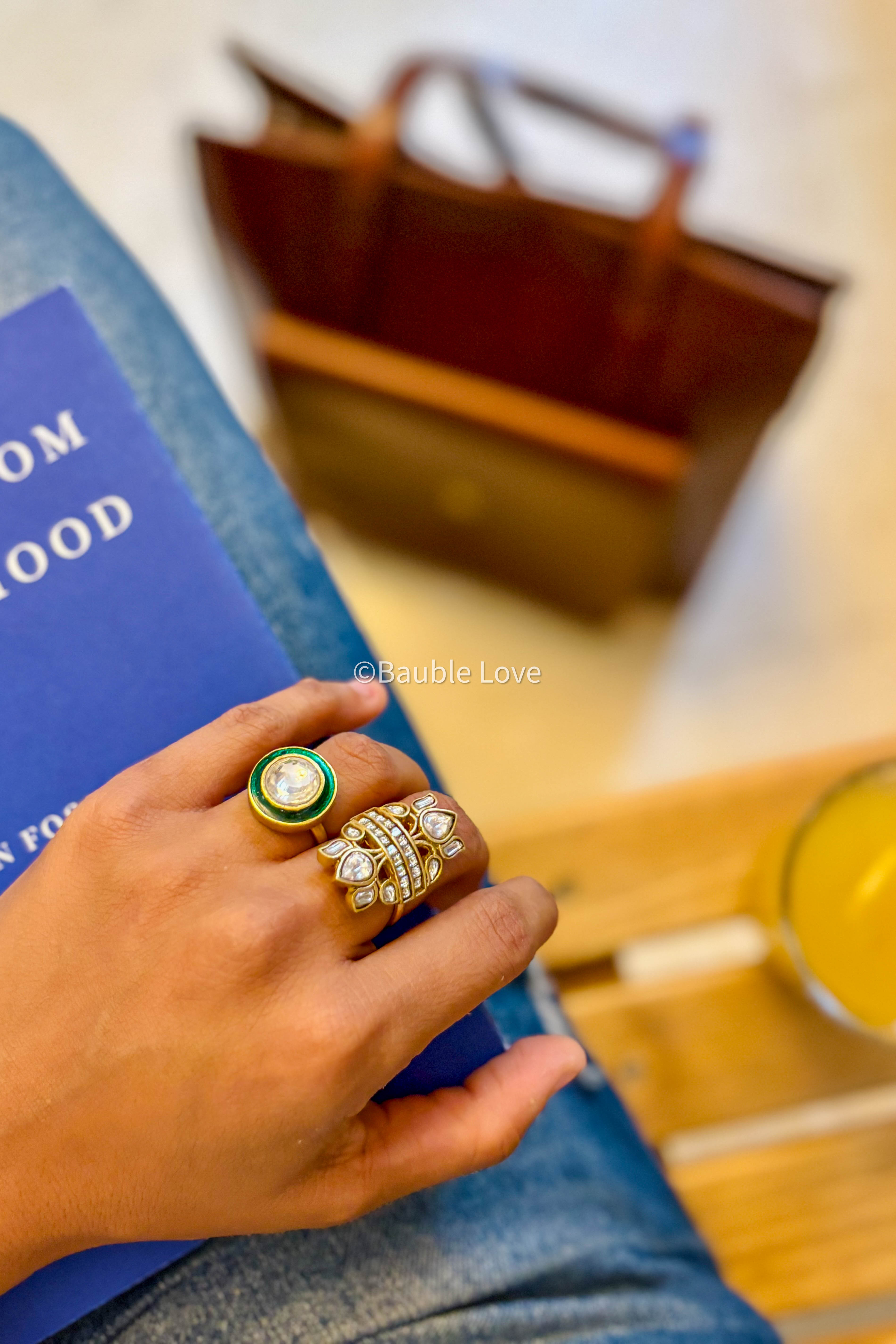 Vamika Jadau Ring