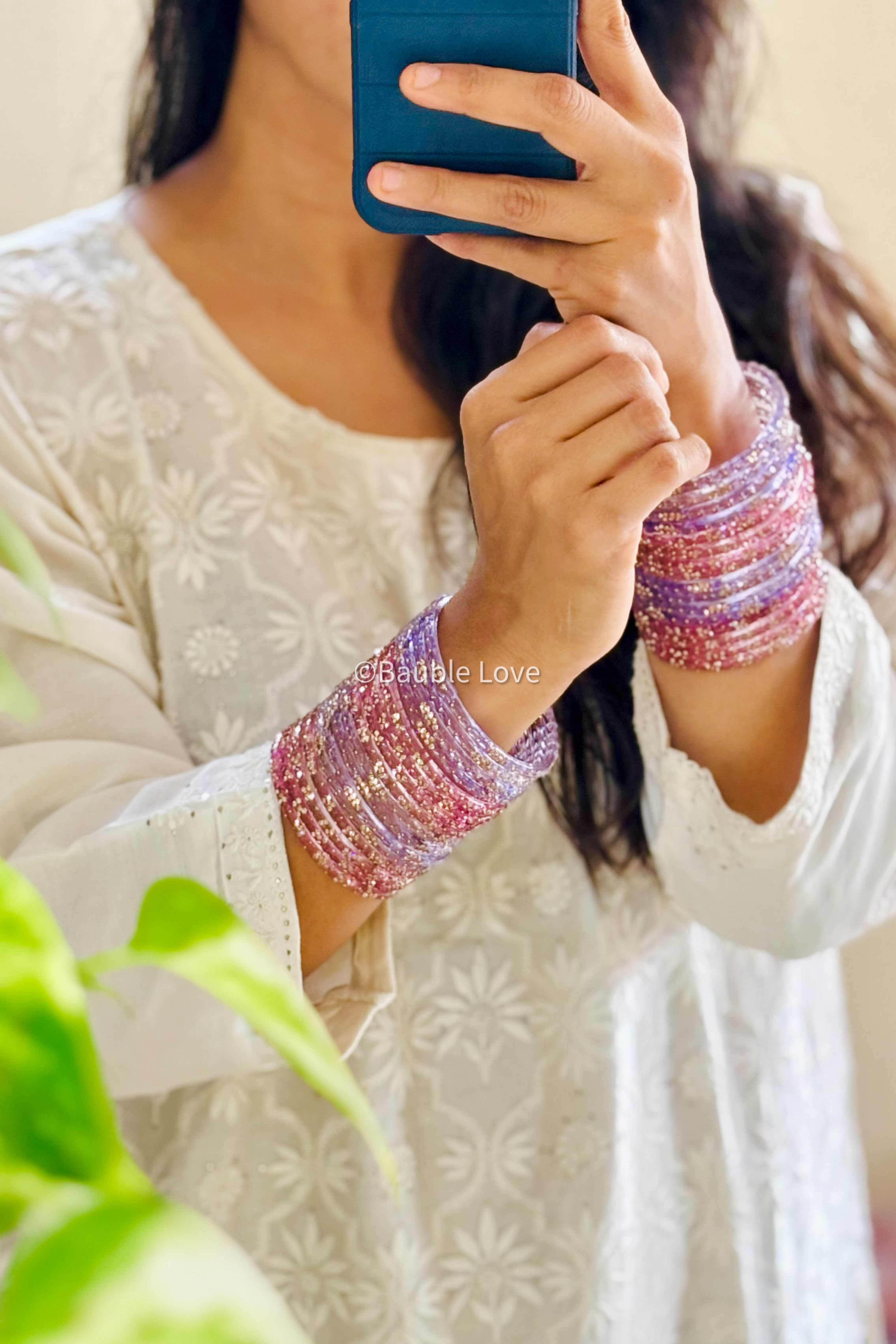 Oman Glass Bangle (Set of 8)