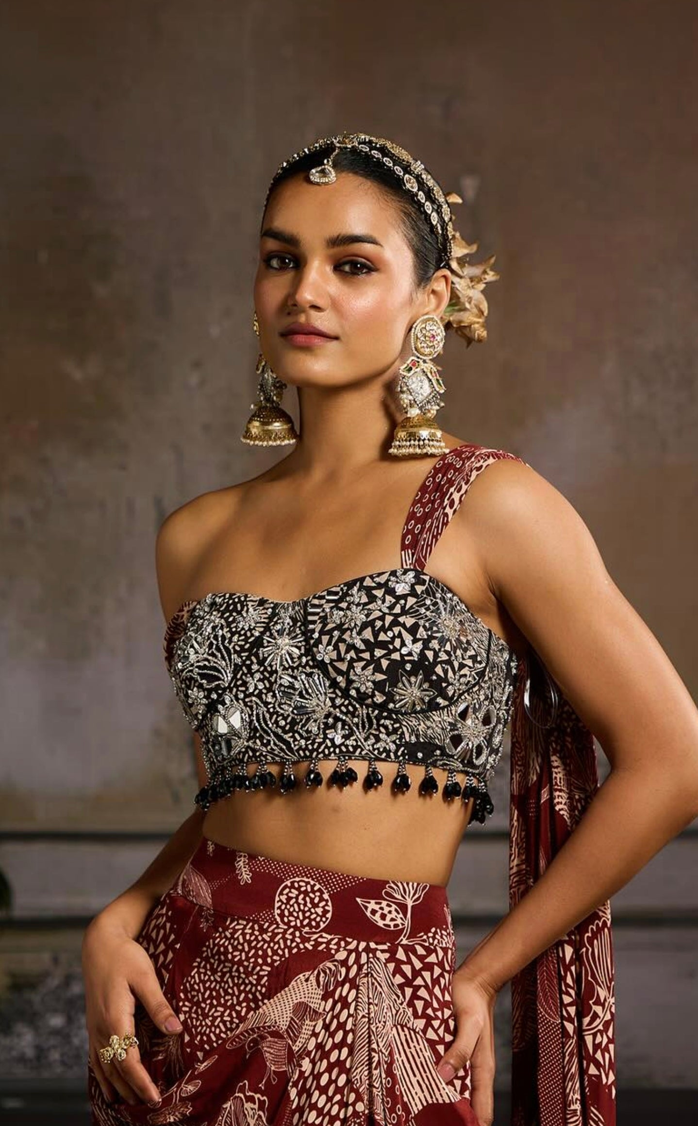 Leila Jhumka Earrings