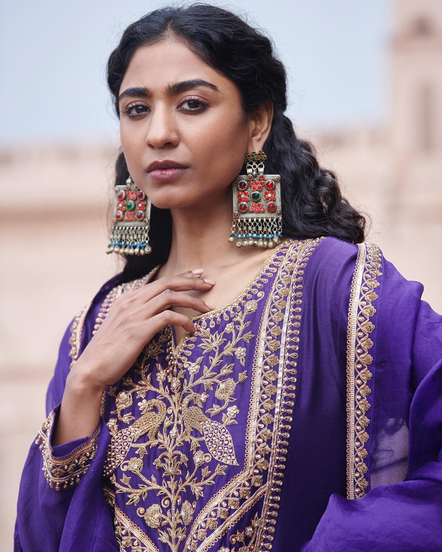 Hasti Afghan Earrings