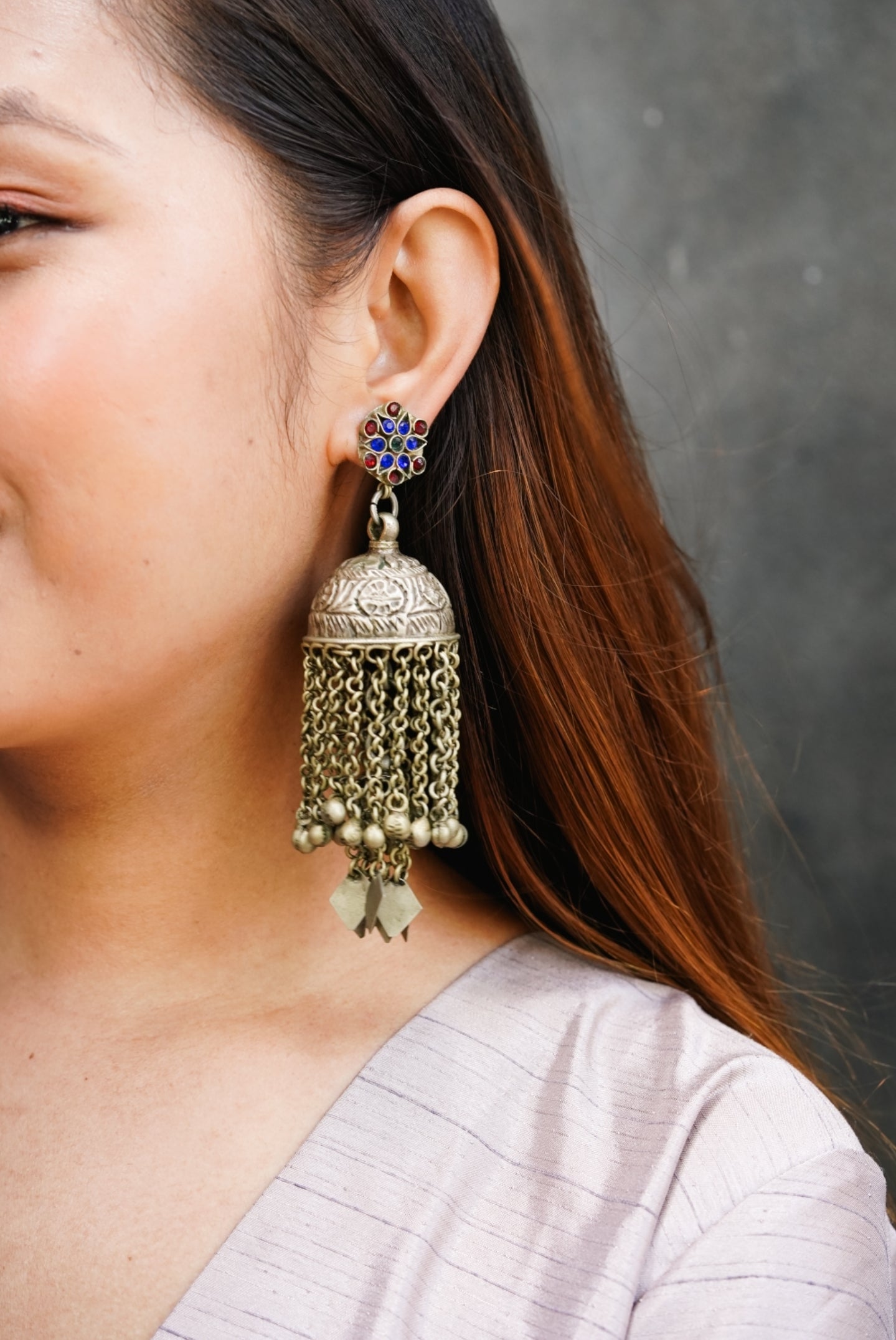 Puniya Afghan Earrings