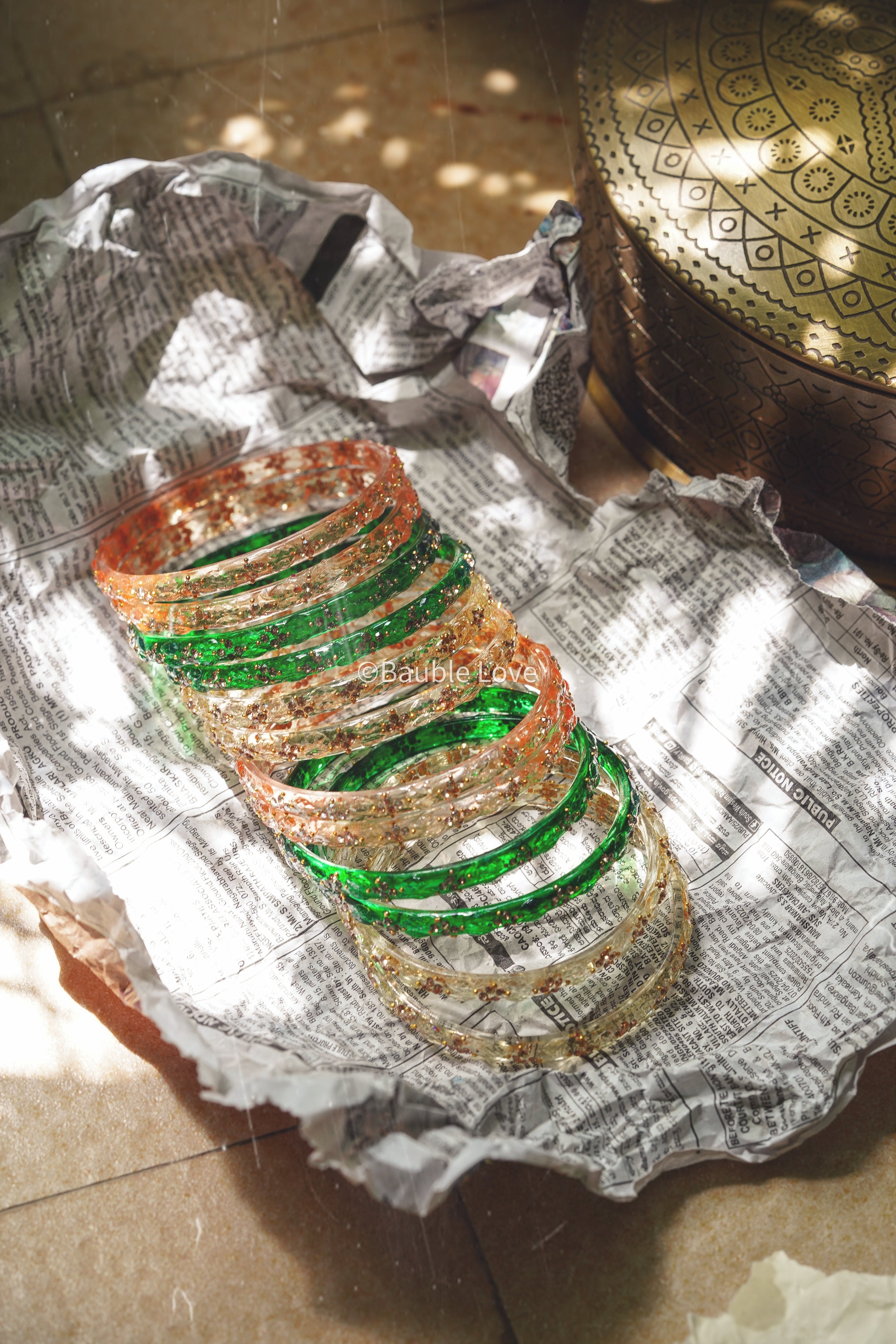 Falak Glass Bangle (Set of 4)
