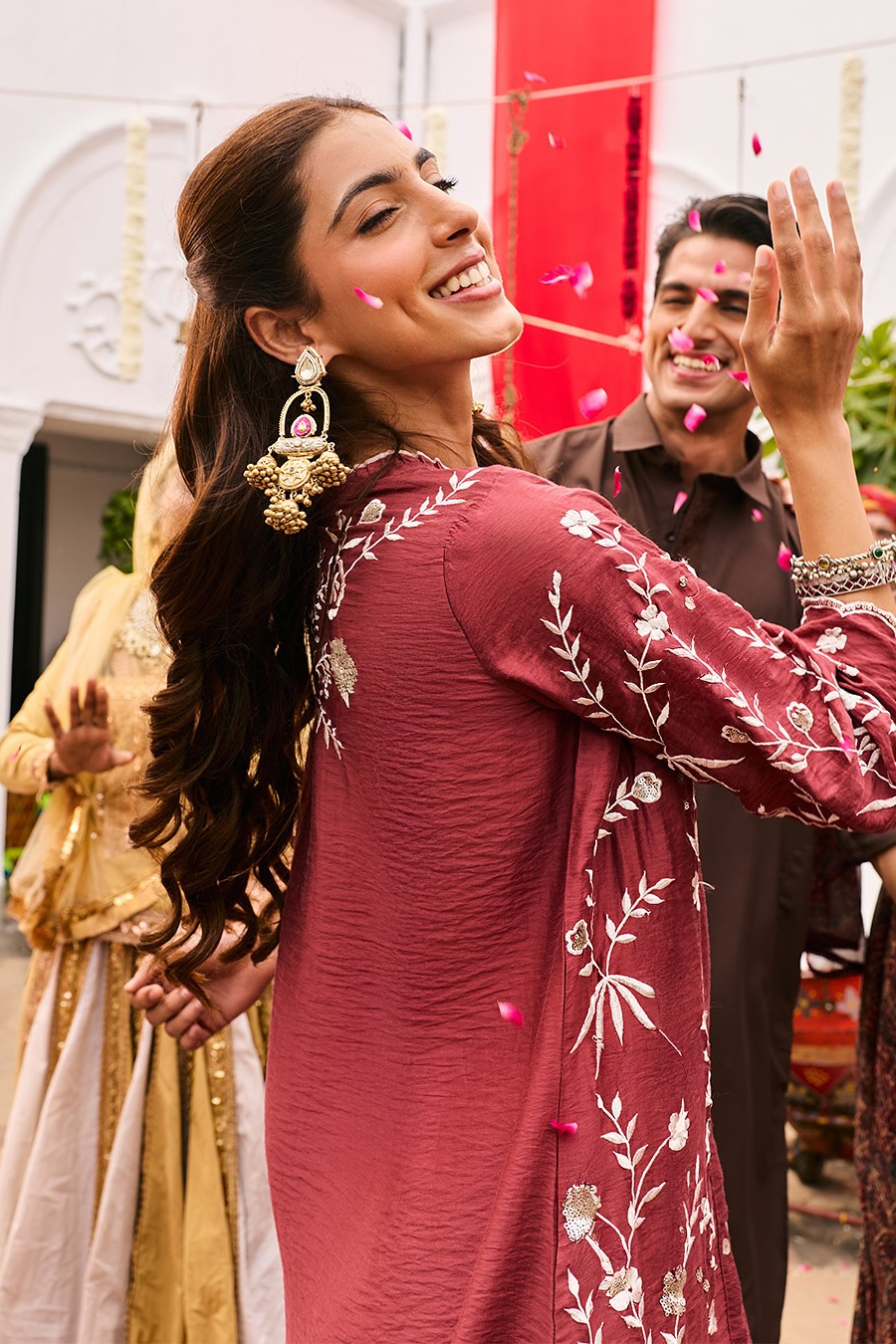 Meher Dangler Earrings