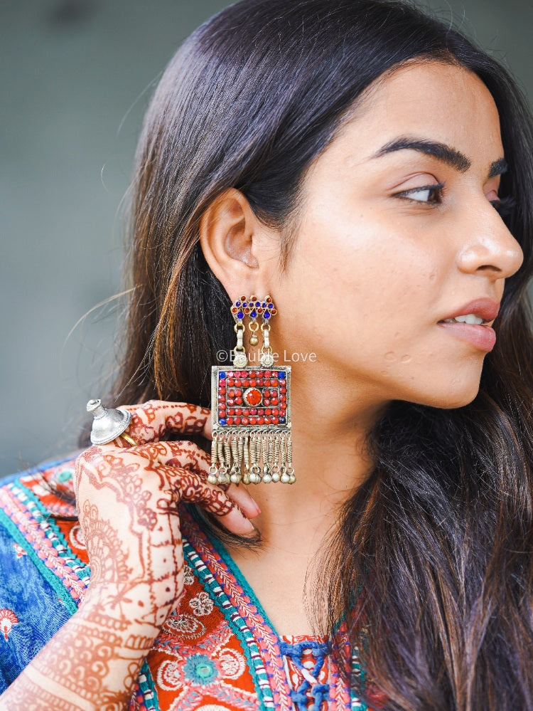 Mili Afghan Earrings