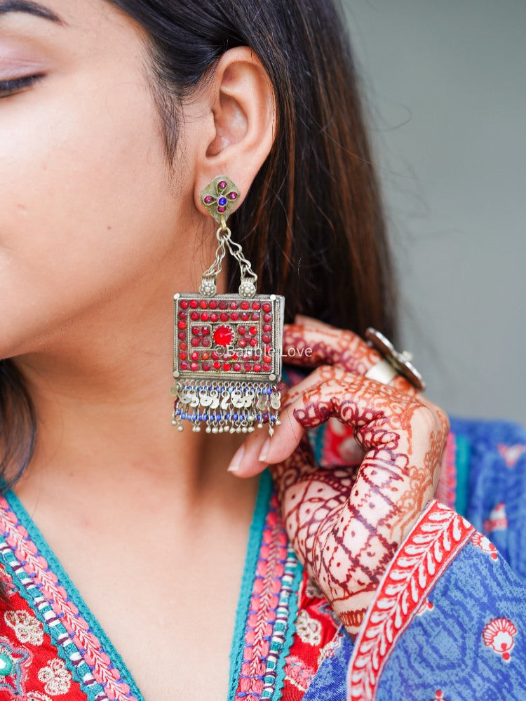 Shaba Afghan Earrings