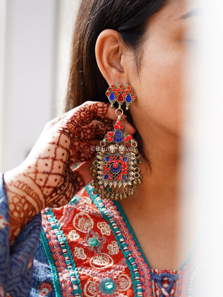 Farzana Afghan Earrings